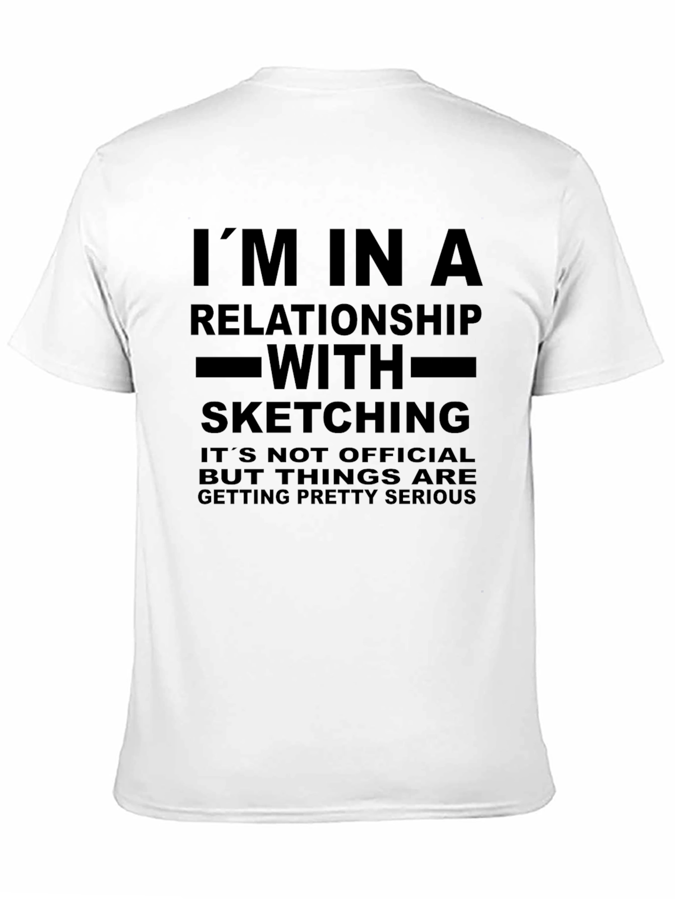 Sketching Relationship T-Shirt - Artist Apparel