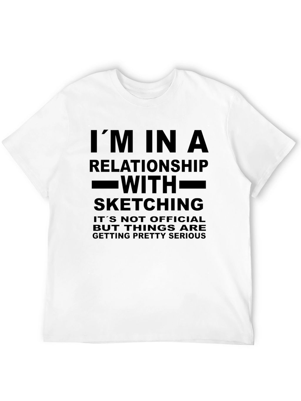 Sketching Relationship T-Shirt - Artist Apparel