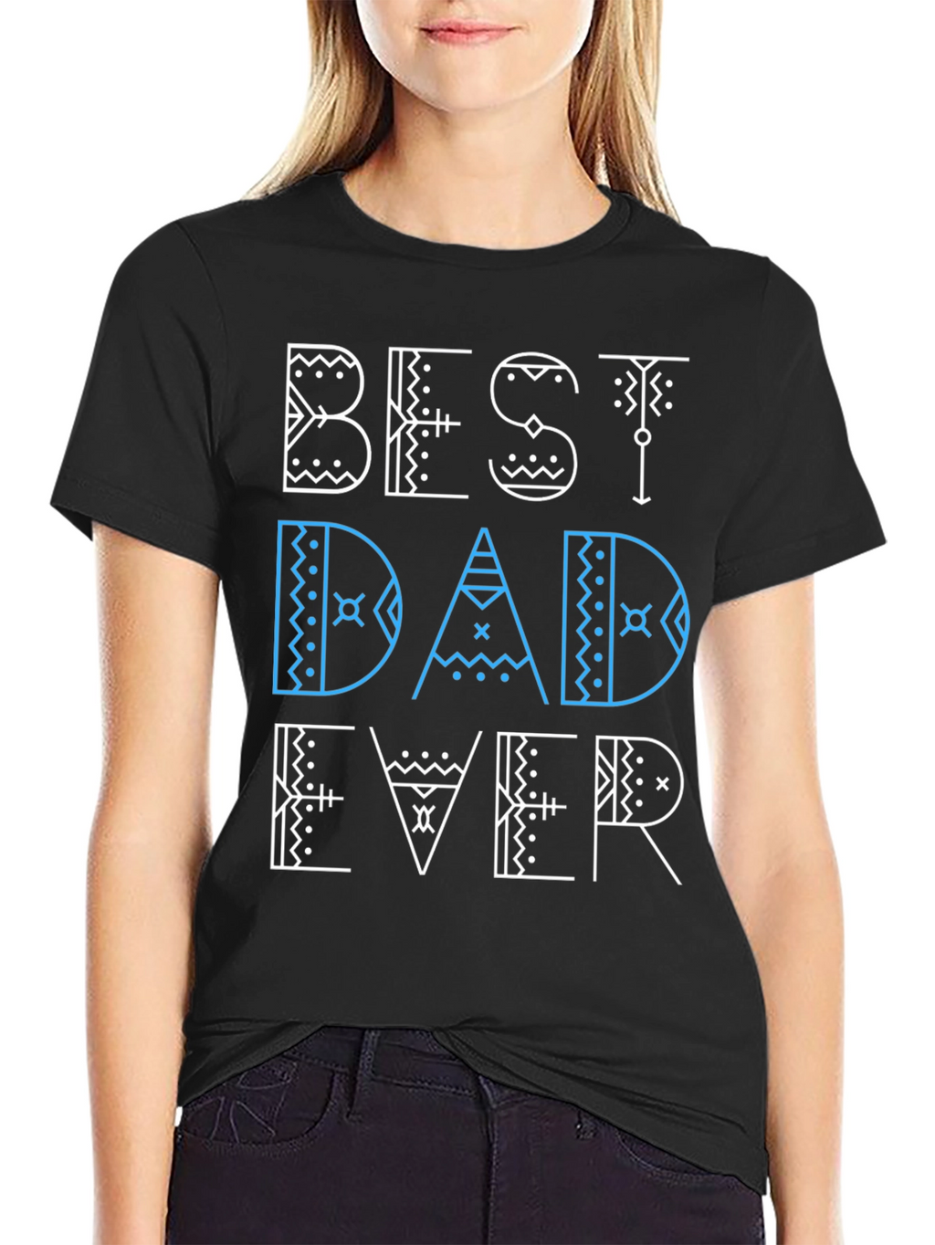 Best Dad Ever Graphic Tee - Fathers Day Gift