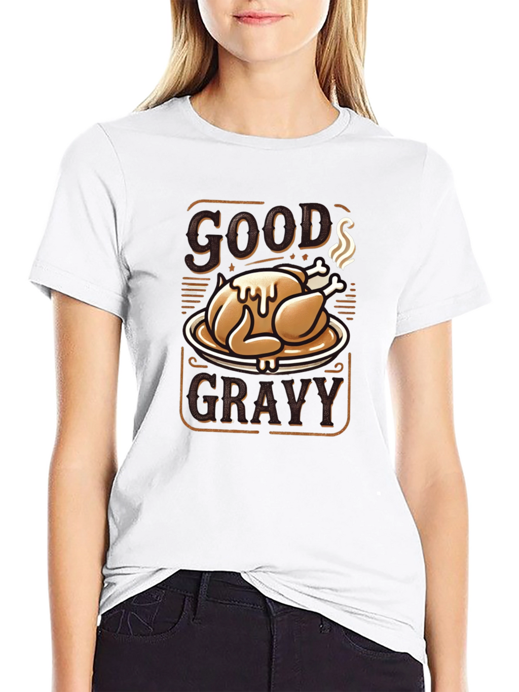 Good Gravy T-Shirt - Thanksgiving Turkey Design