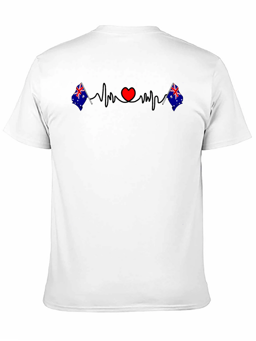 Australia Love Heartbeat T-Shirt