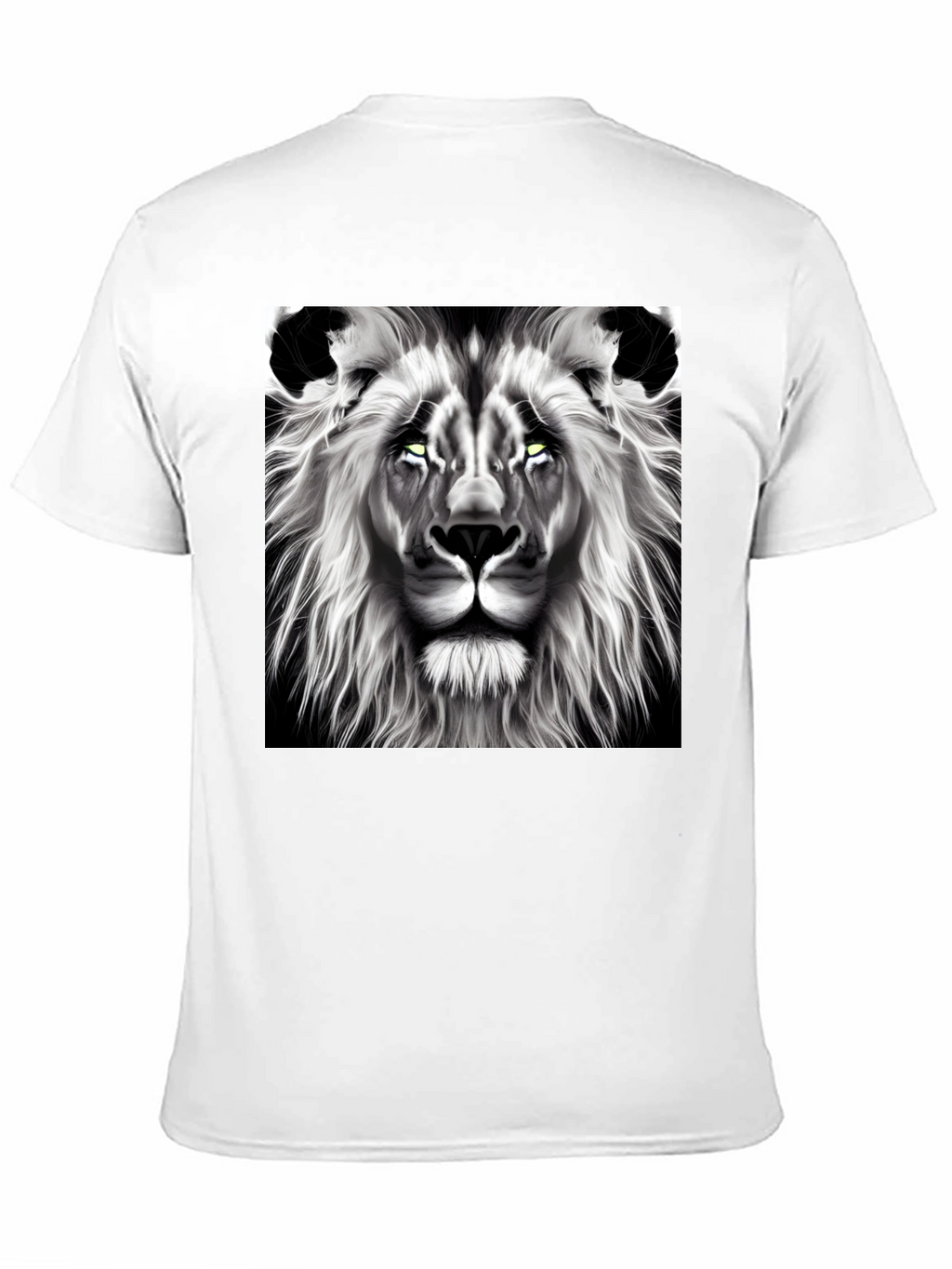 Lion Graphic Tee - Bold Black T-Shirt