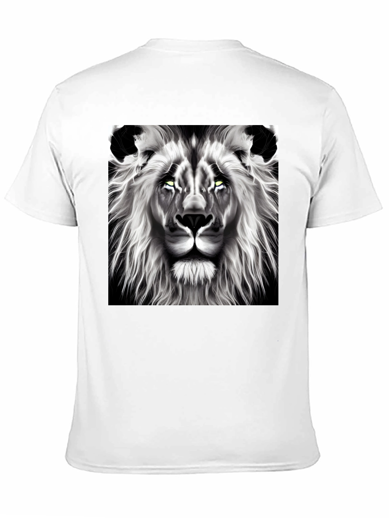 Lion Graphic Tee - Bold Black T-Shirt