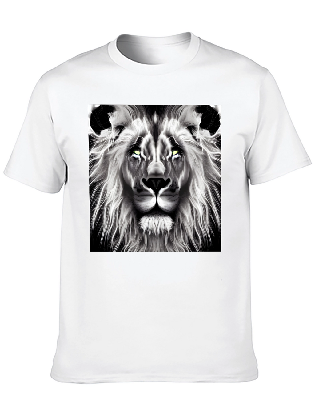 Lion Graphic Tee - Bold Black T-Shirt