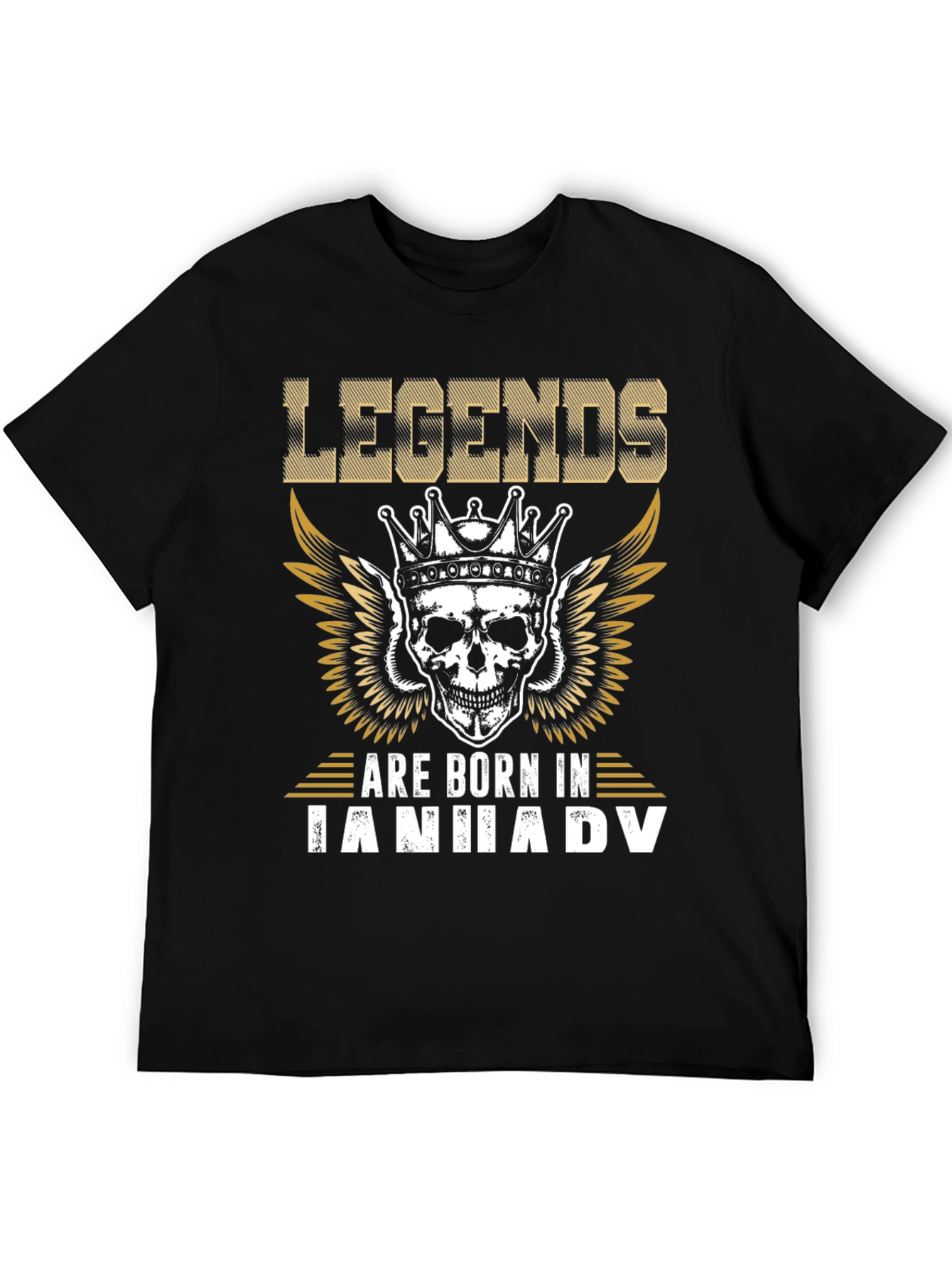 Legends Are Born In January Graphic T-Shirt