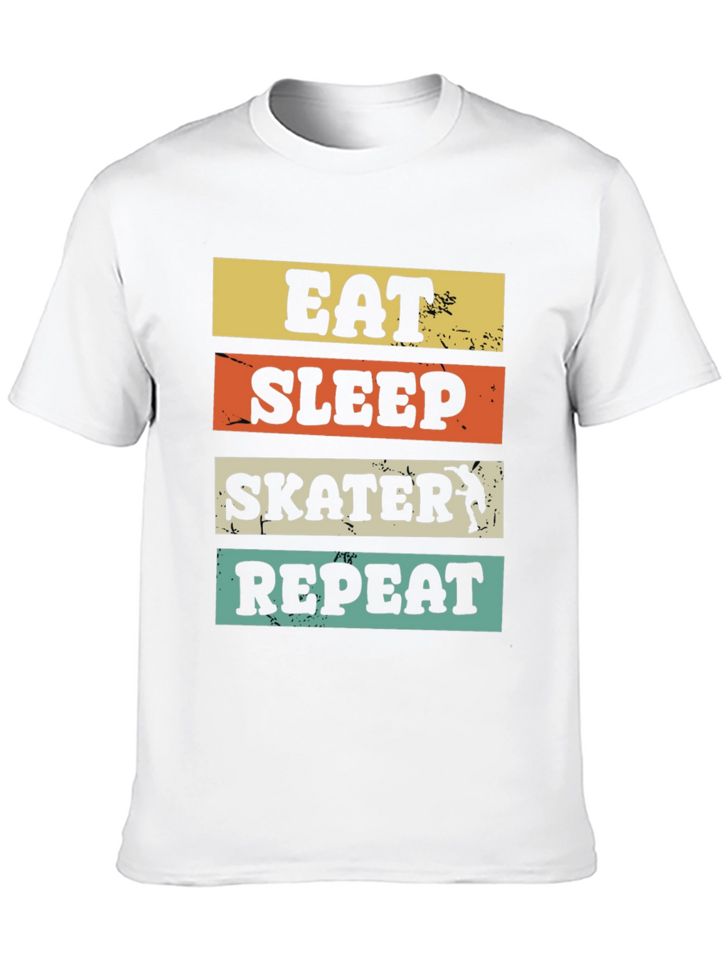 Eat Sleep Skater Repeat Graphic T-Shirt