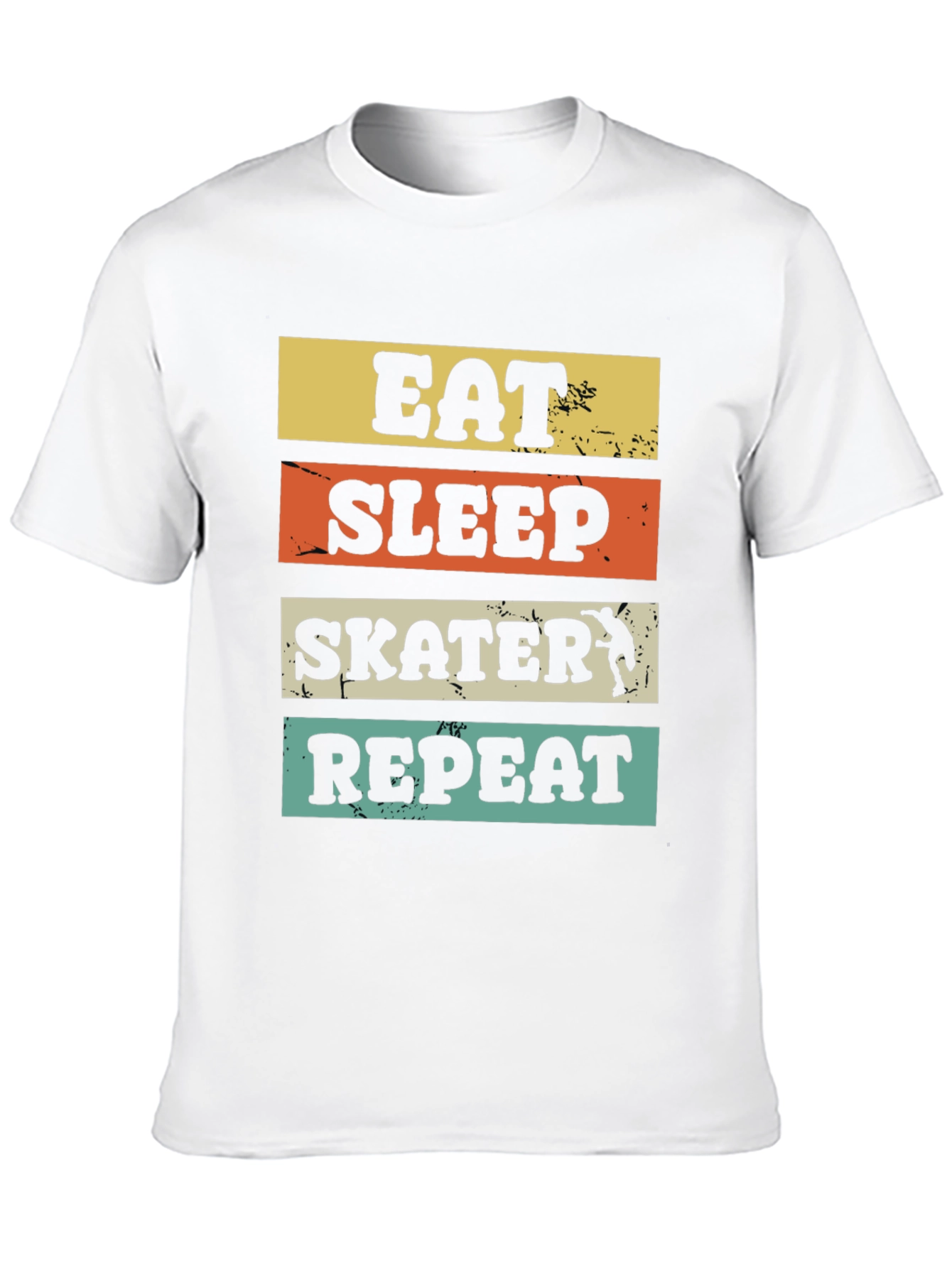 Eat Sleep Skater Repeat Graphic T-Shirt