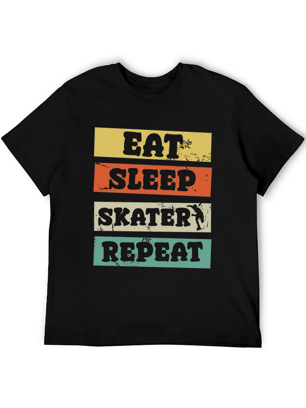 Eat Sleep Skater Repeat Graphic T-Shirt