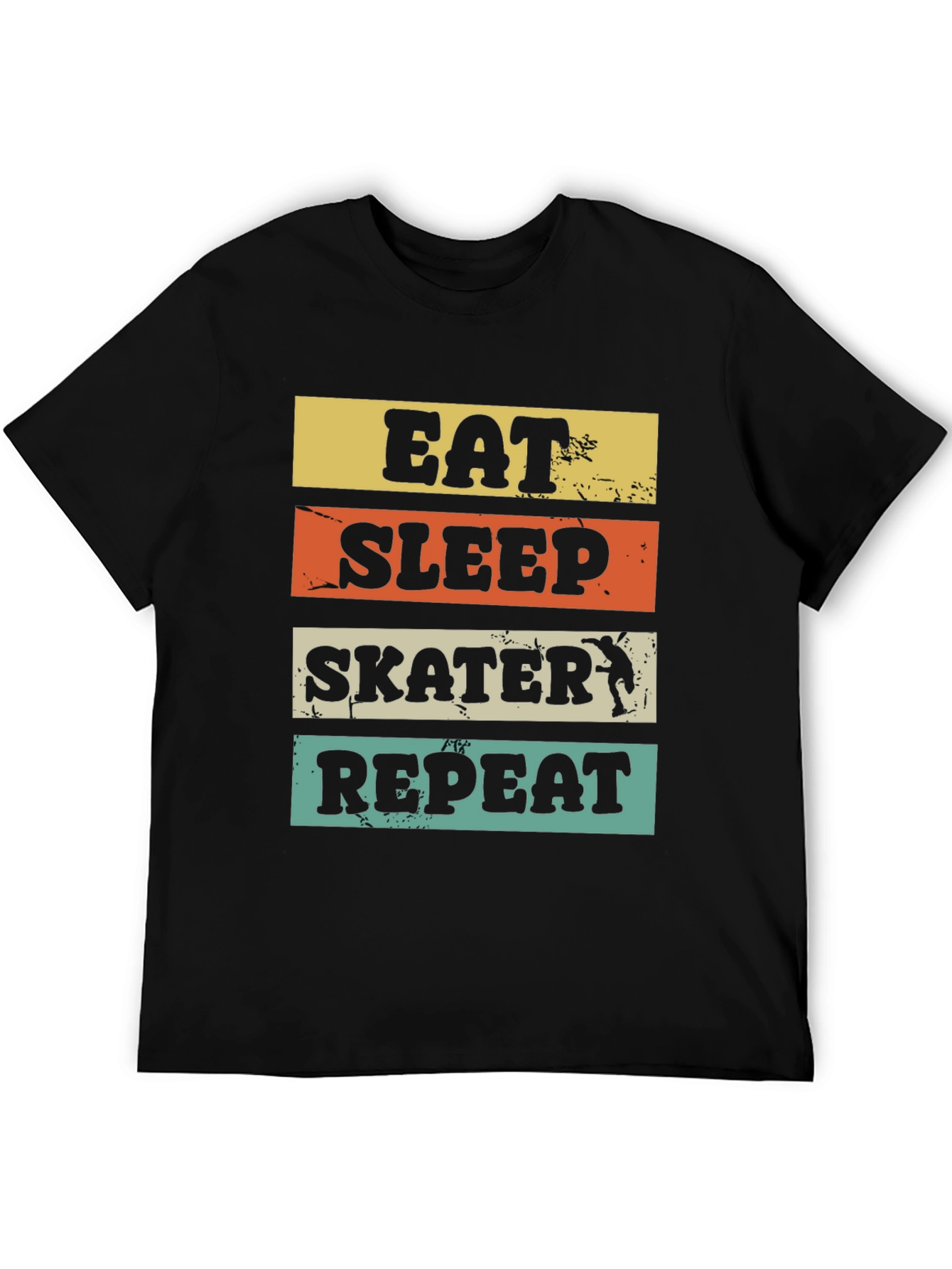 Eat Sleep Skater Repeat Graphic T-Shirt