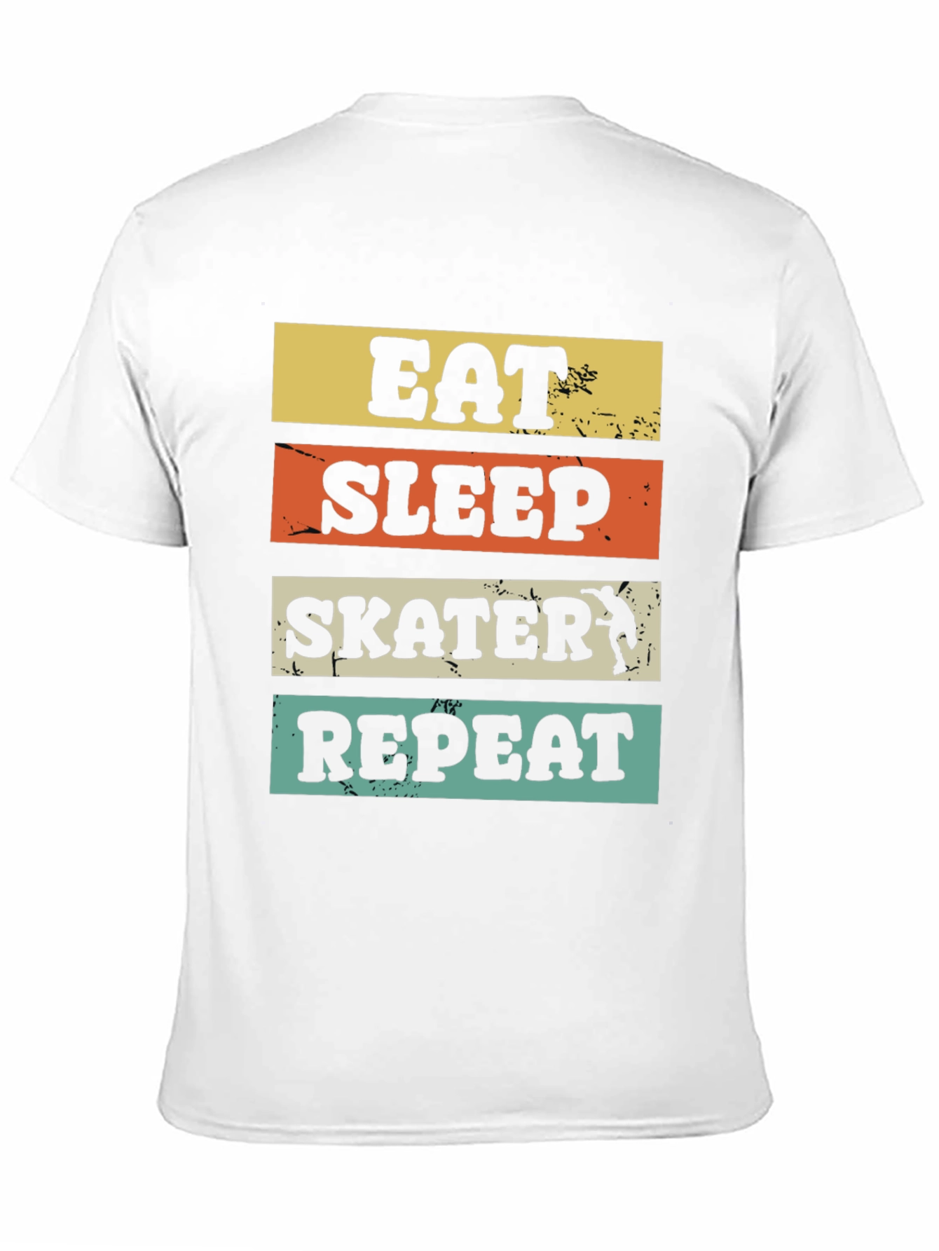 Eat Sleep Skater Repeat Graphic T-Shirt