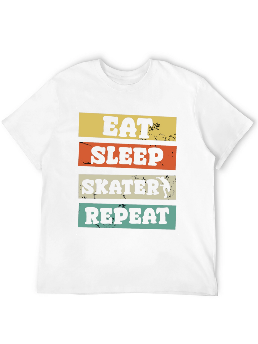 Eat Sleep Skater Repeat Graphic T-Shirt
