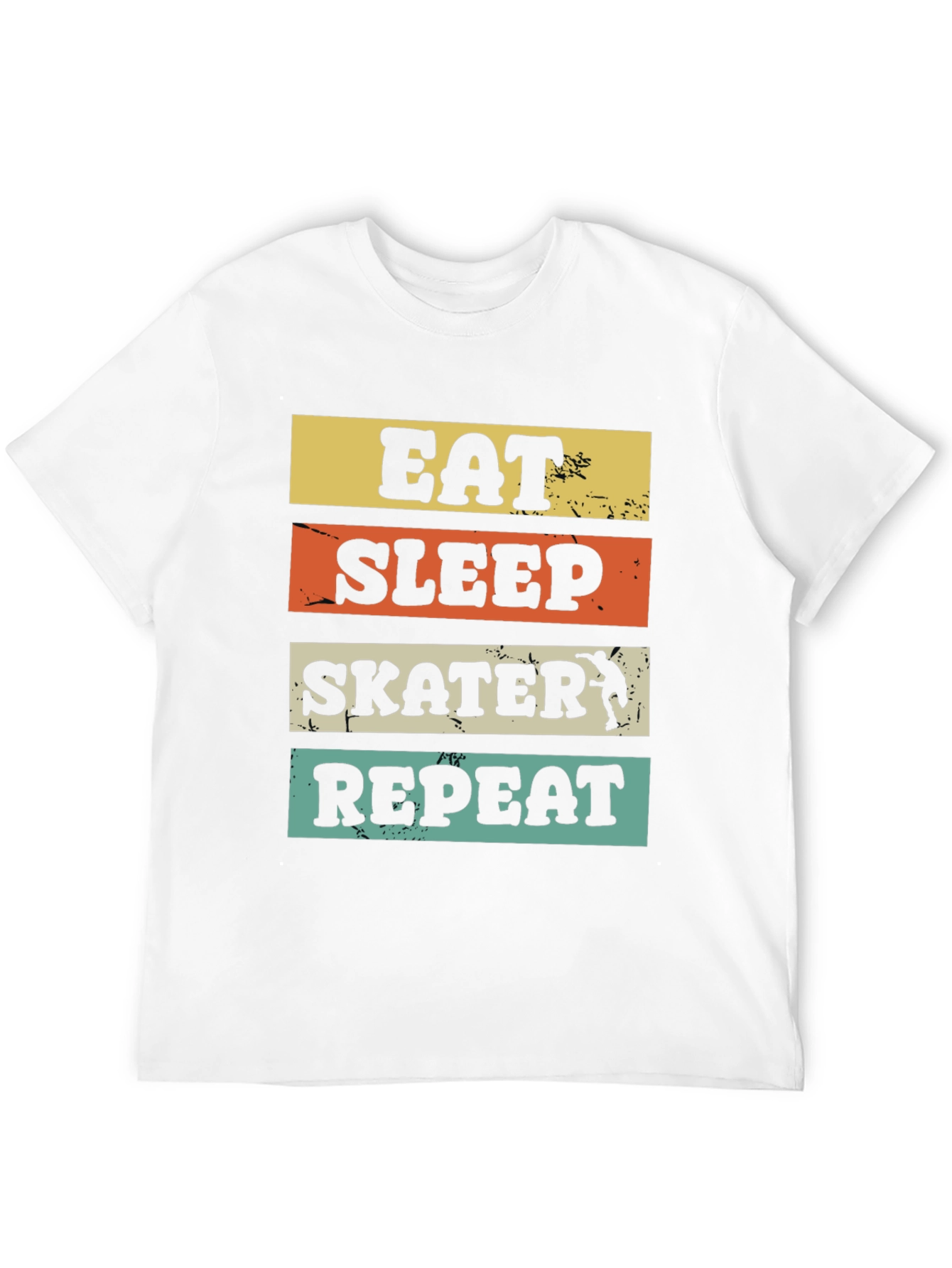 Eat Sleep Skater Repeat Graphic T-Shirt