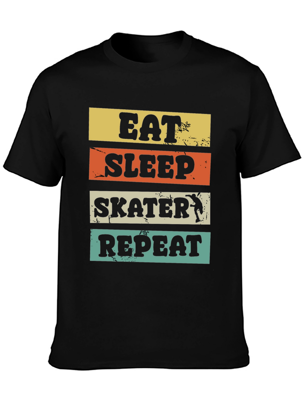 Eat Sleep Skater Repeat Graphic T-Shirt