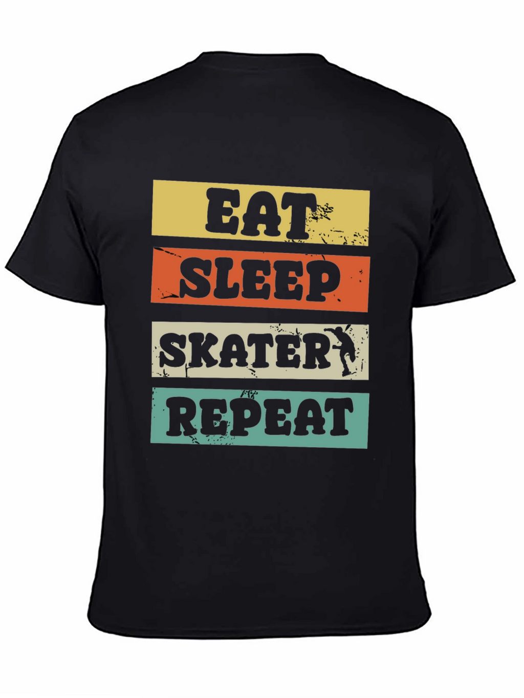 Eat Sleep Skater Repeat Graphic T-Shirt