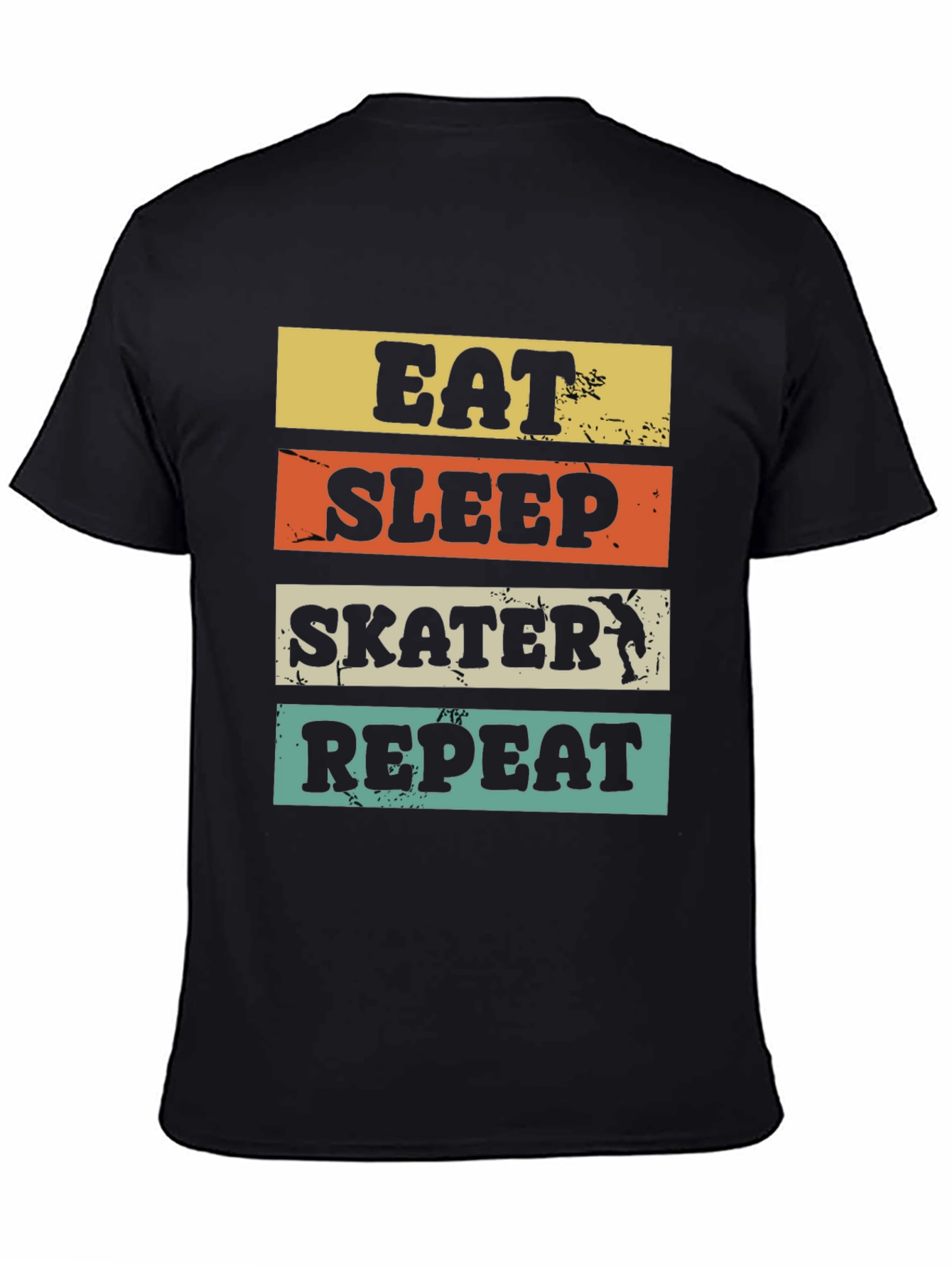 Eat Sleep Skater Repeat Graphic T-Shirt