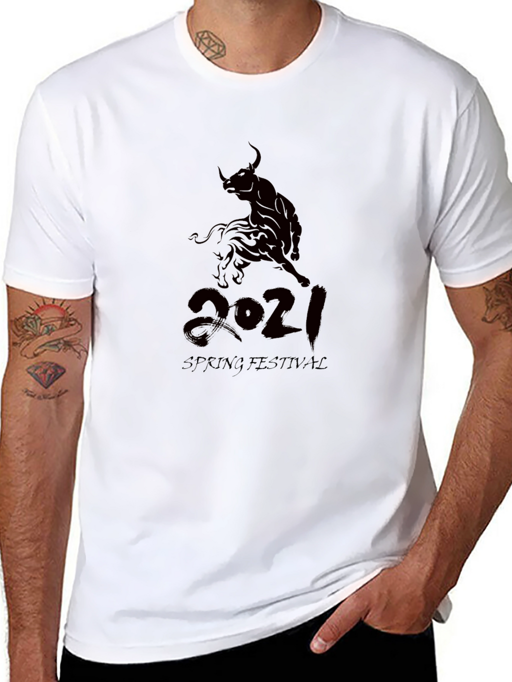 Year of the Ox 2021 Spring Festival T-Shirt