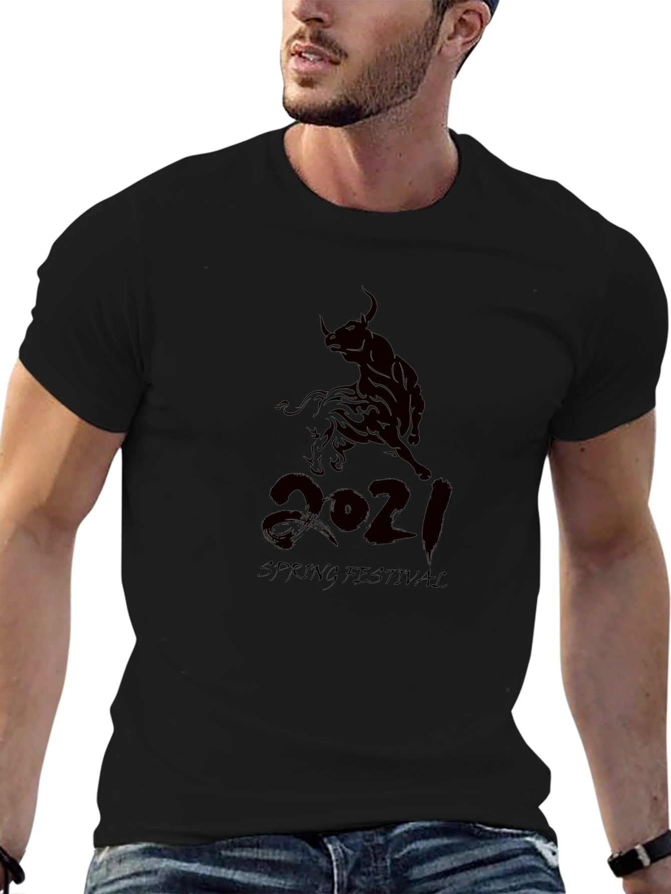 Year of the Ox 2021 Spring Festival T-Shirt