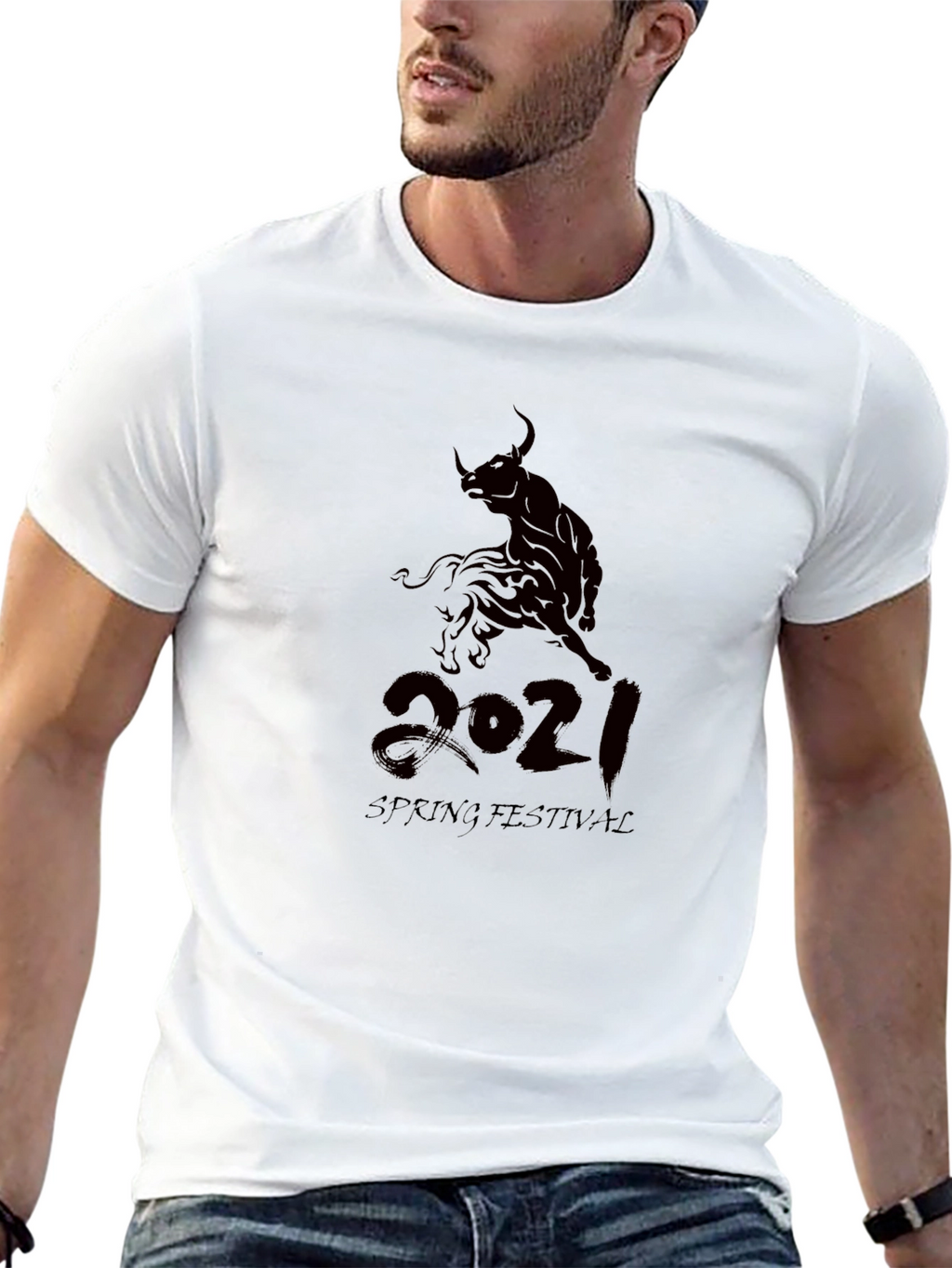 Year of the Ox 2021 Spring Festival T-Shirt