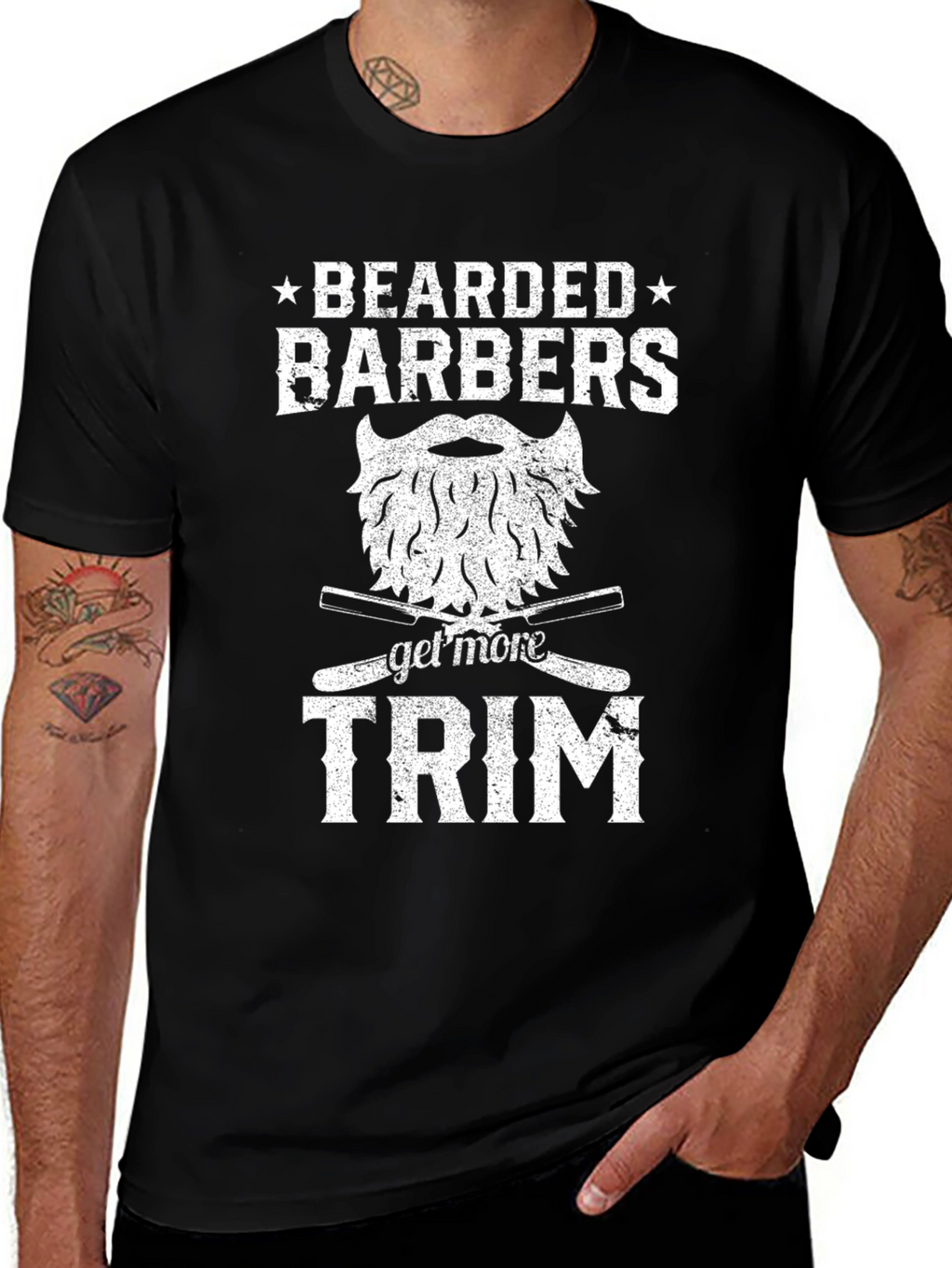 Bearded Barbers Get More Trim T-Shirt
