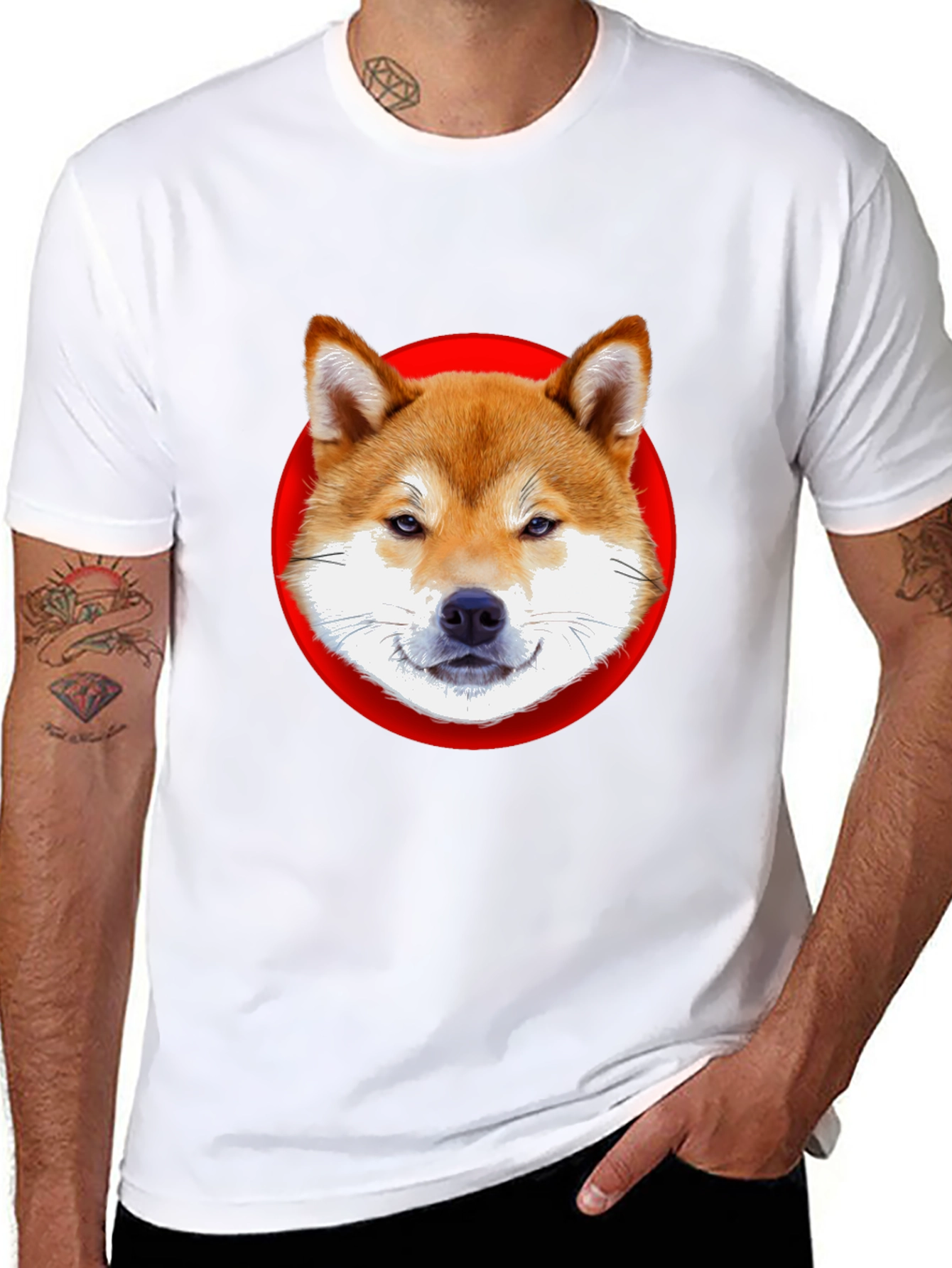Shiba Inu Graphic Tee - Dog Lover T-Shirt