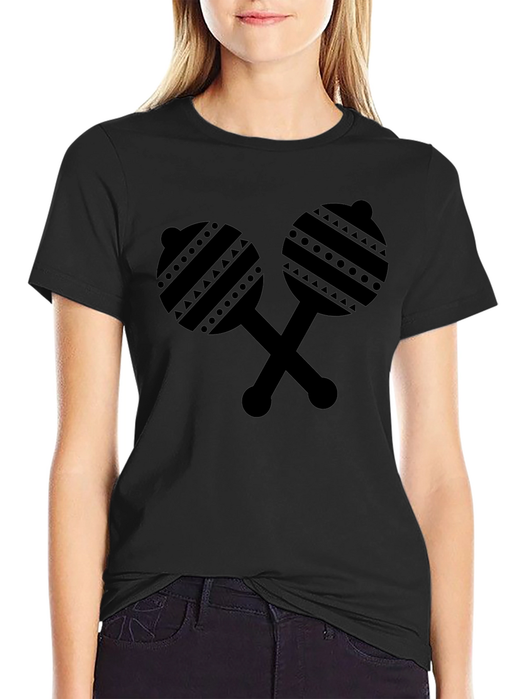 Maracas Graphic Tee - Music Lover T-Shirt