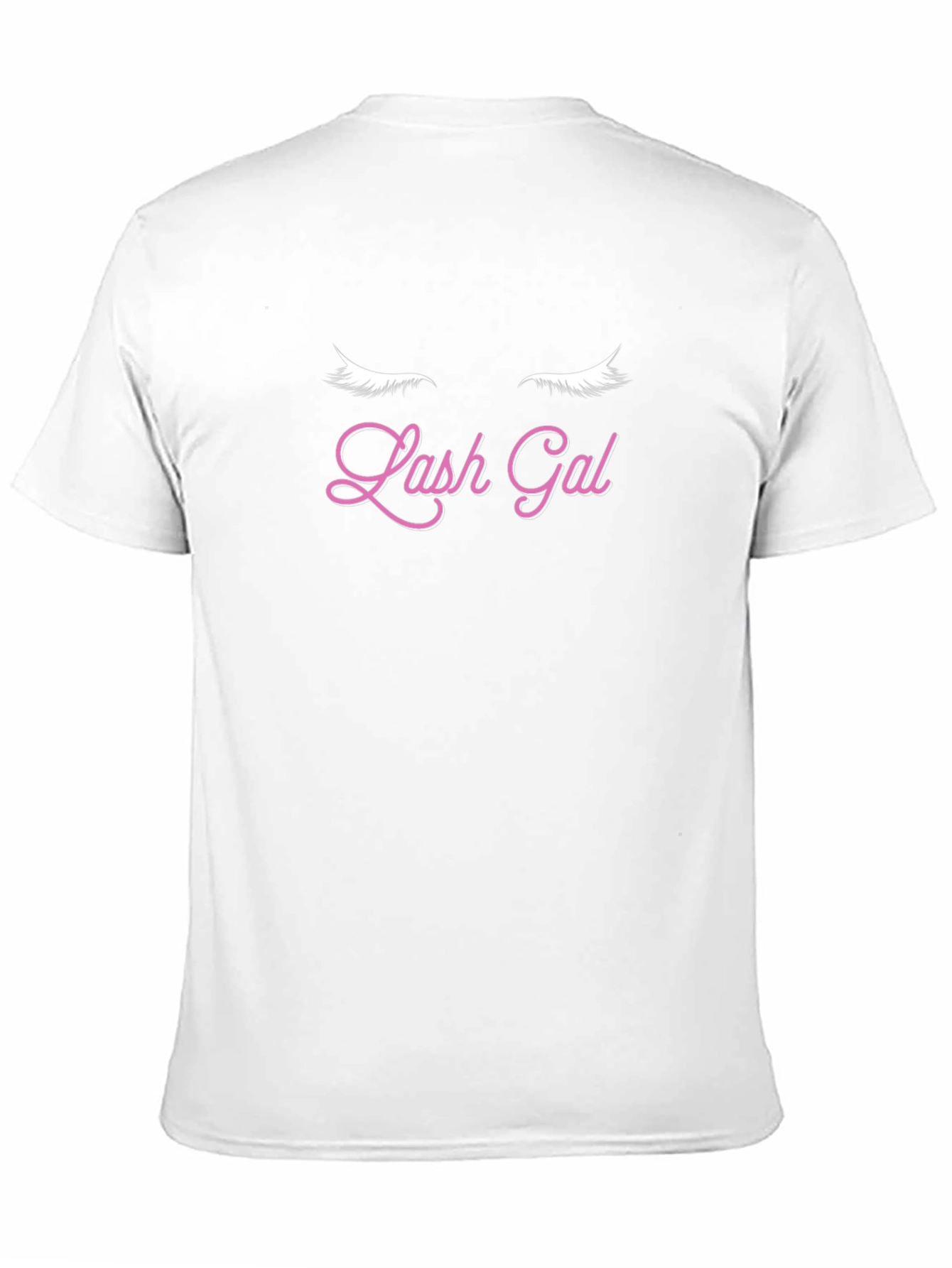 Lash Gal Graphic Tee - Stylish Eyelash Design T-Shirt