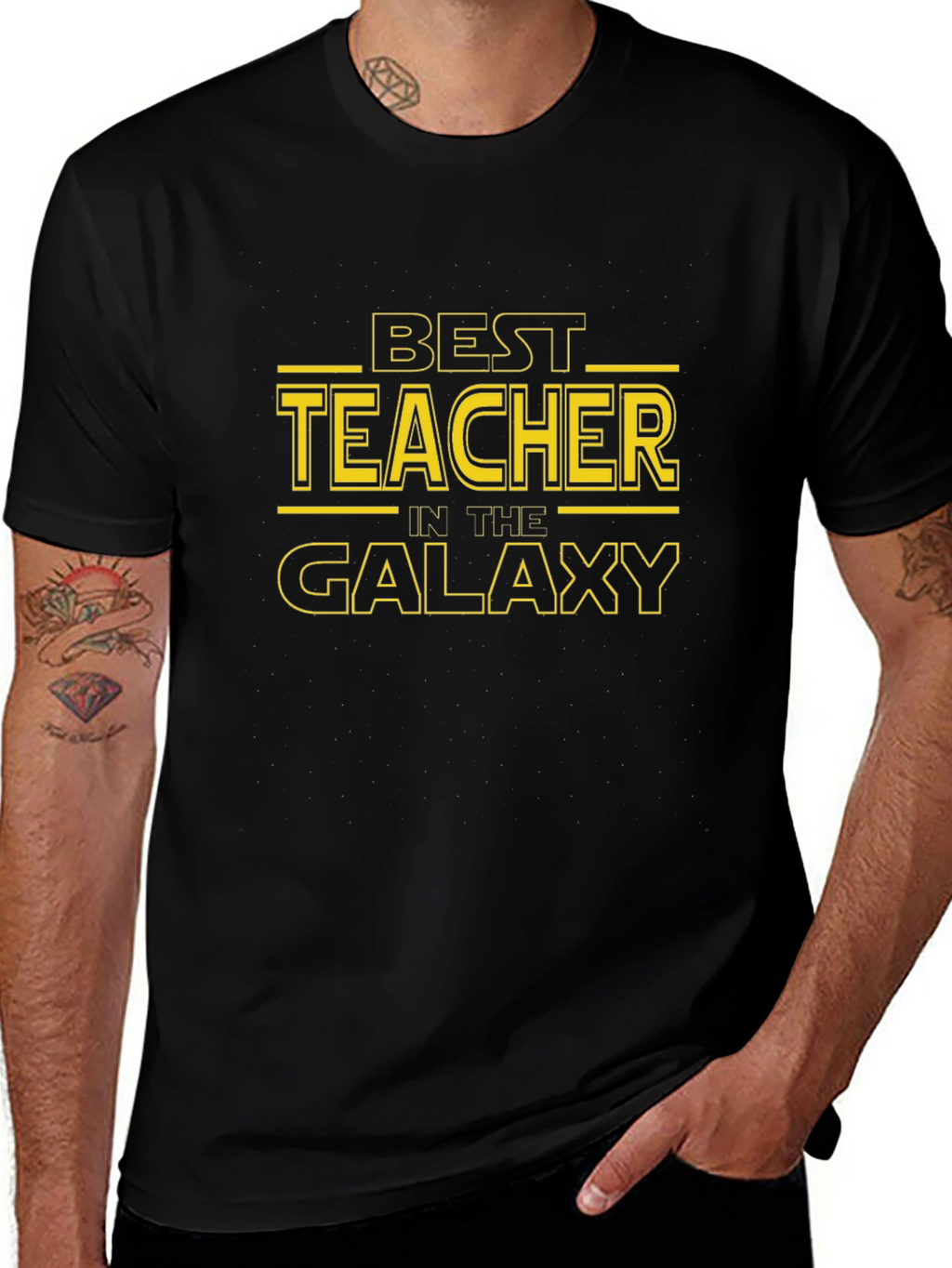 Best Teacher in the Galaxy Graphic T-Shirt