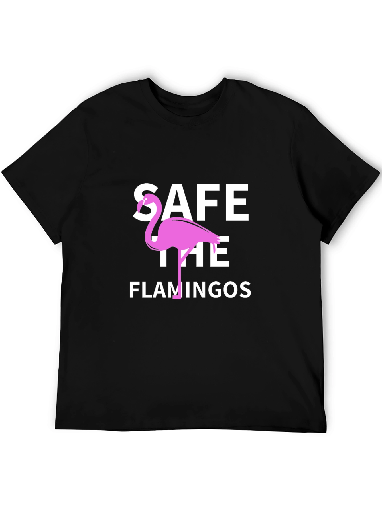 Save the Flamingos Graphic T-Shirt