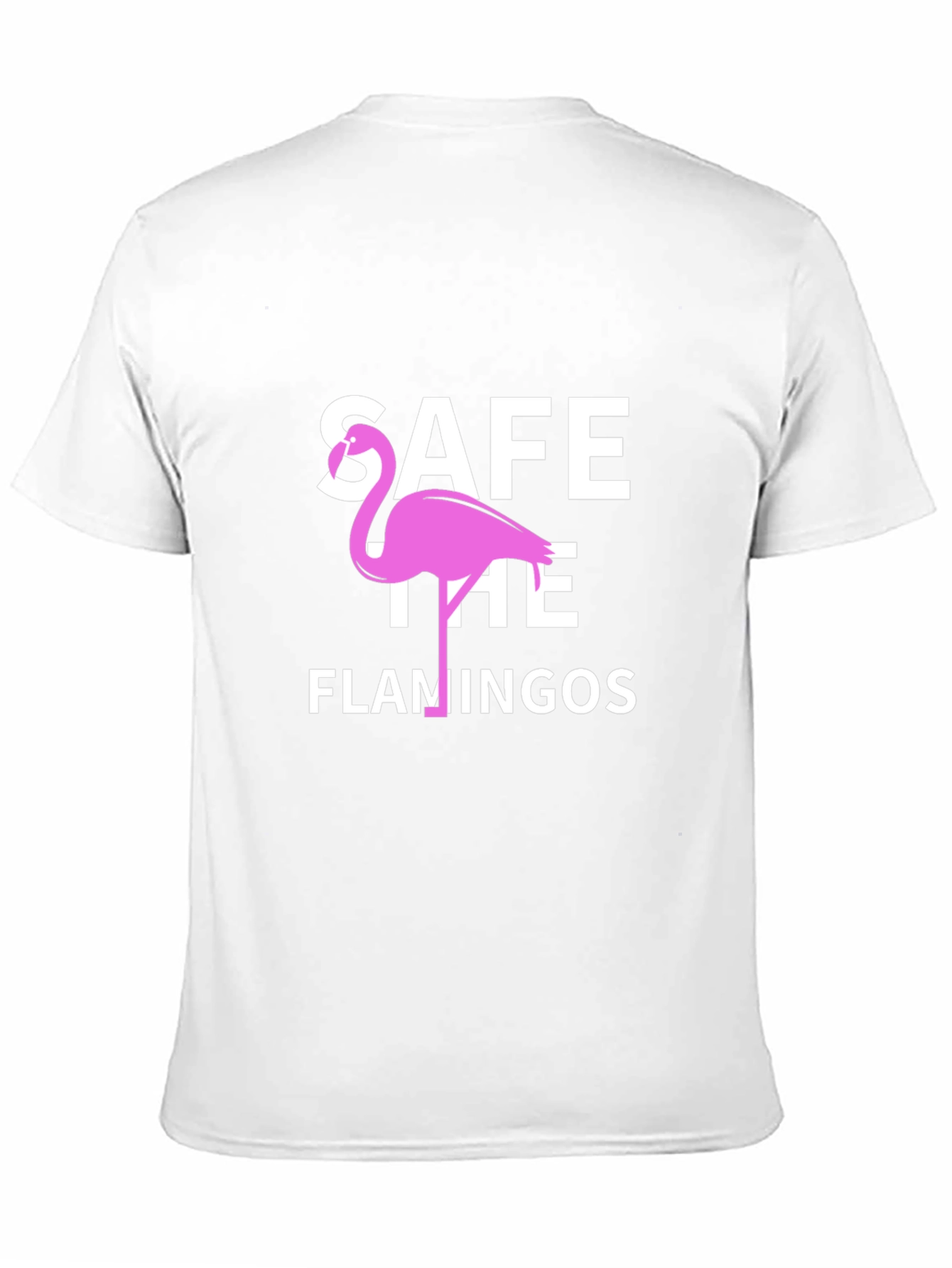 Save the Flamingos Graphic T-Shirt