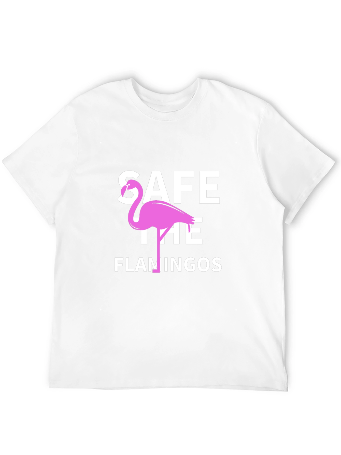Save the Flamingos Graphic T-Shirt
