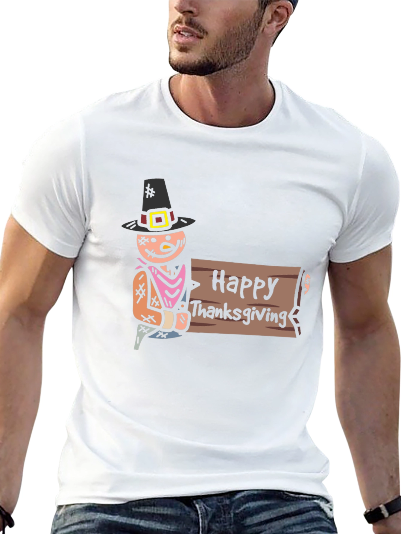 Happy Thanksgiving Pilgrim T-Shirt