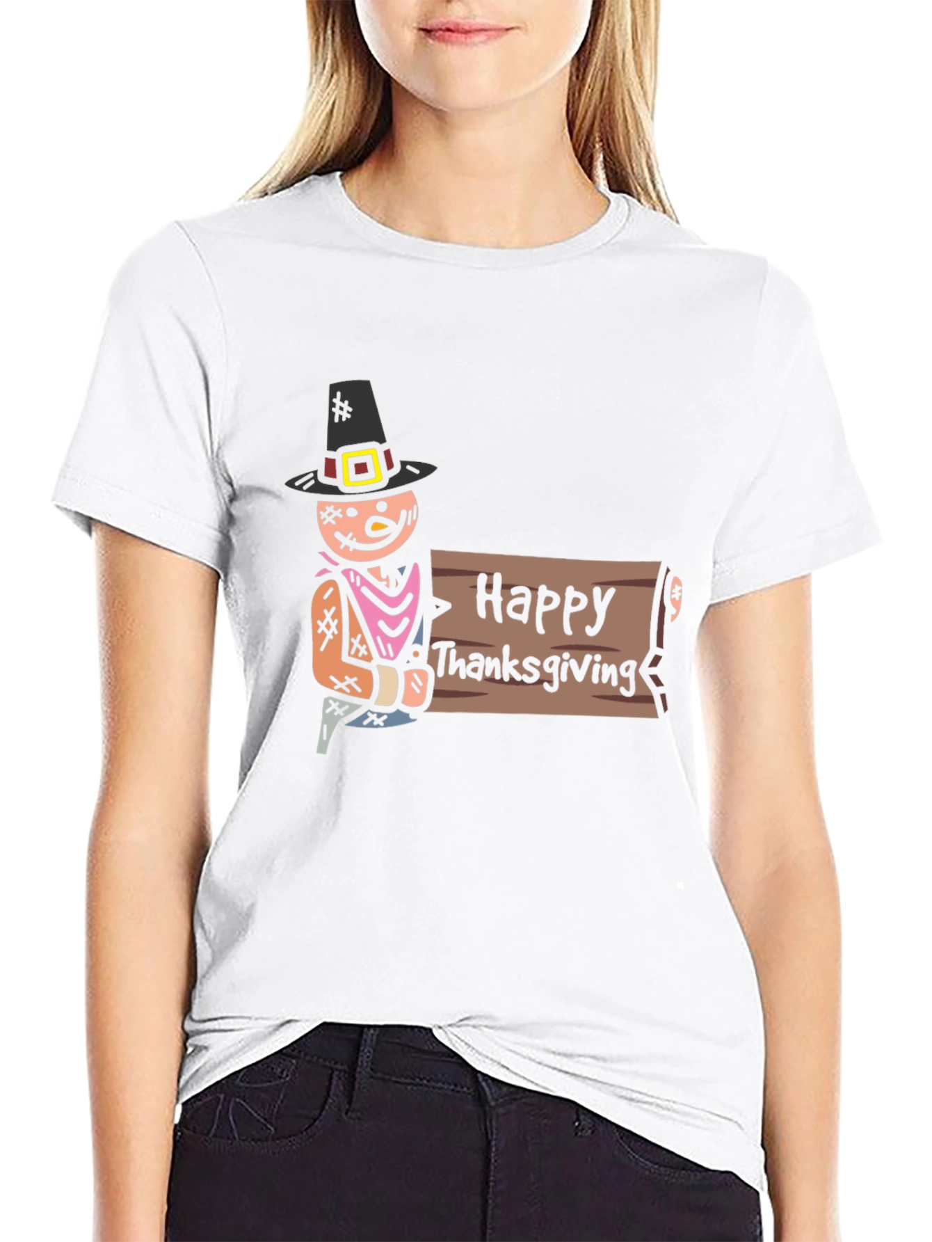 Happy Thanksgiving Pilgrim T-Shirt