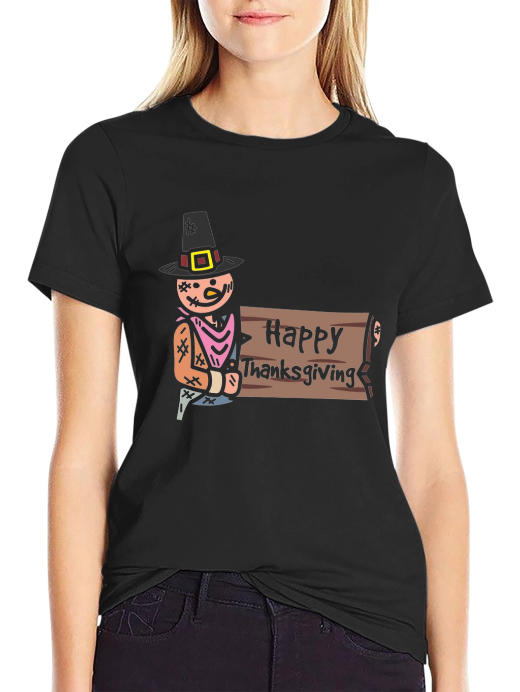 Happy Thanksgiving Pilgrim T-Shirt