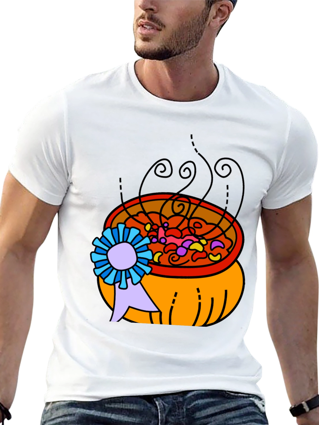 Chili Cook-Off Winner T-Shirt - Novelty Food Tee