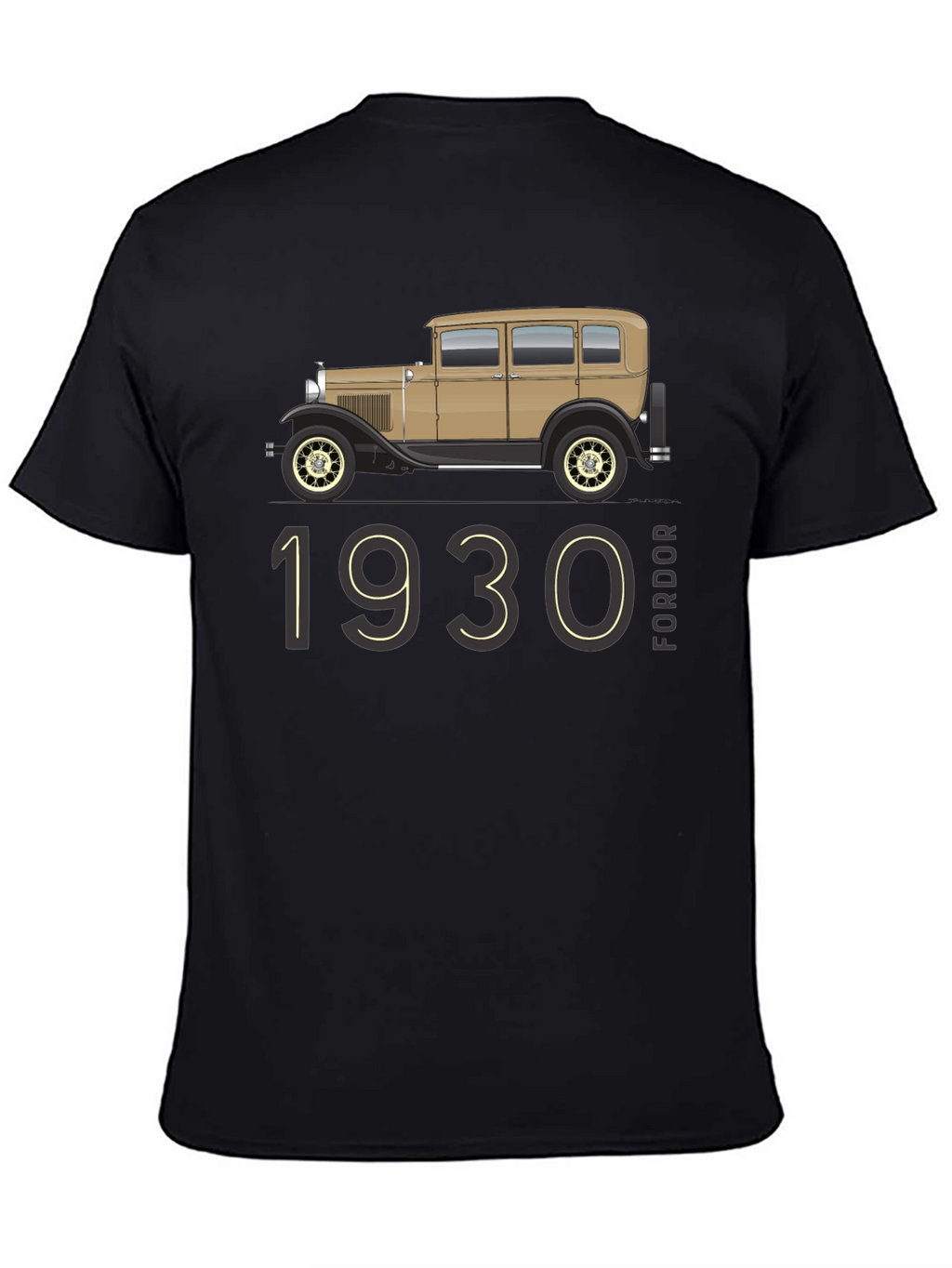 1930 Fordor T-Shirt: Classic Car Tee