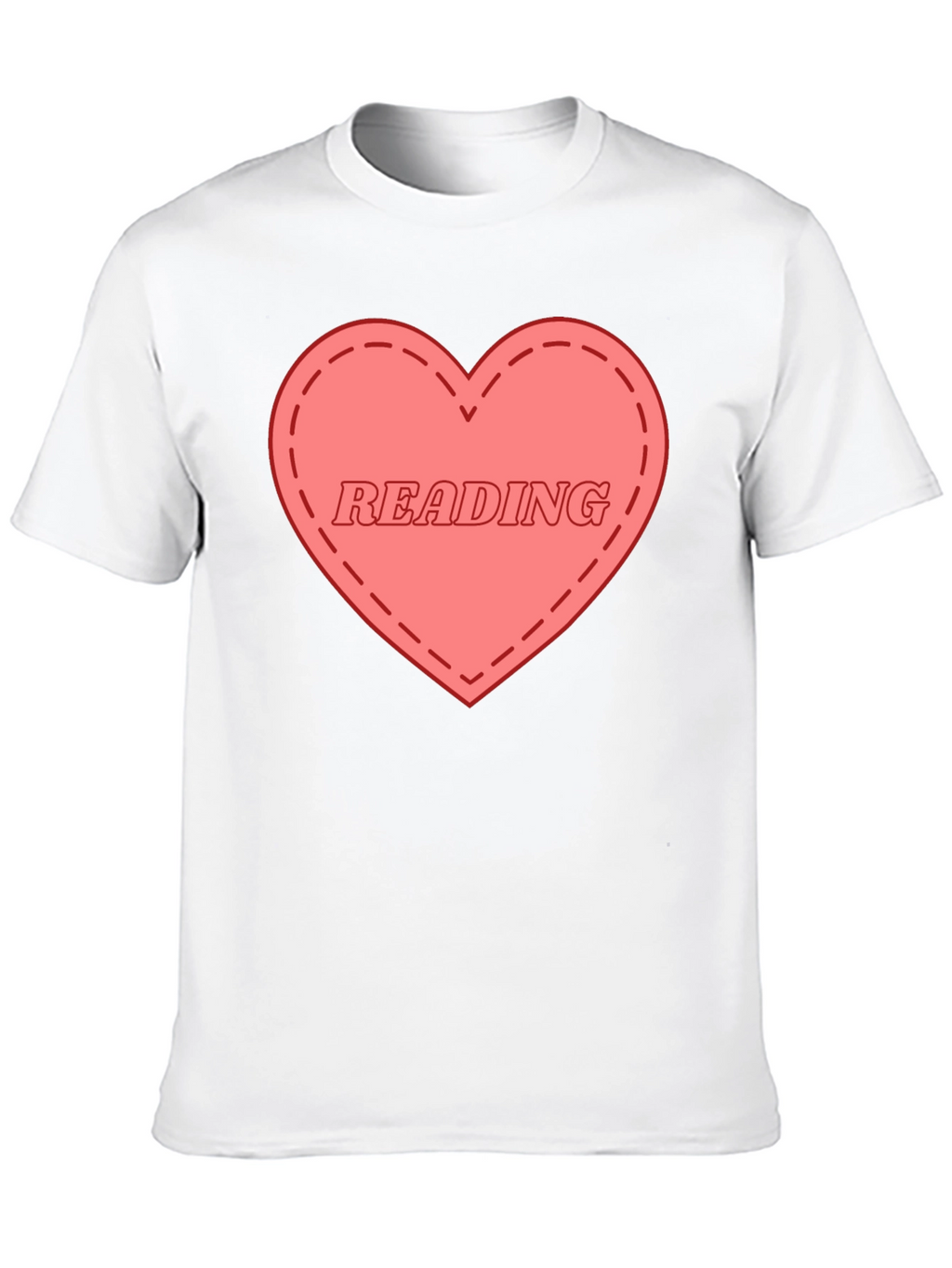 I Love Reading Graphic Tee - Black Cotton
