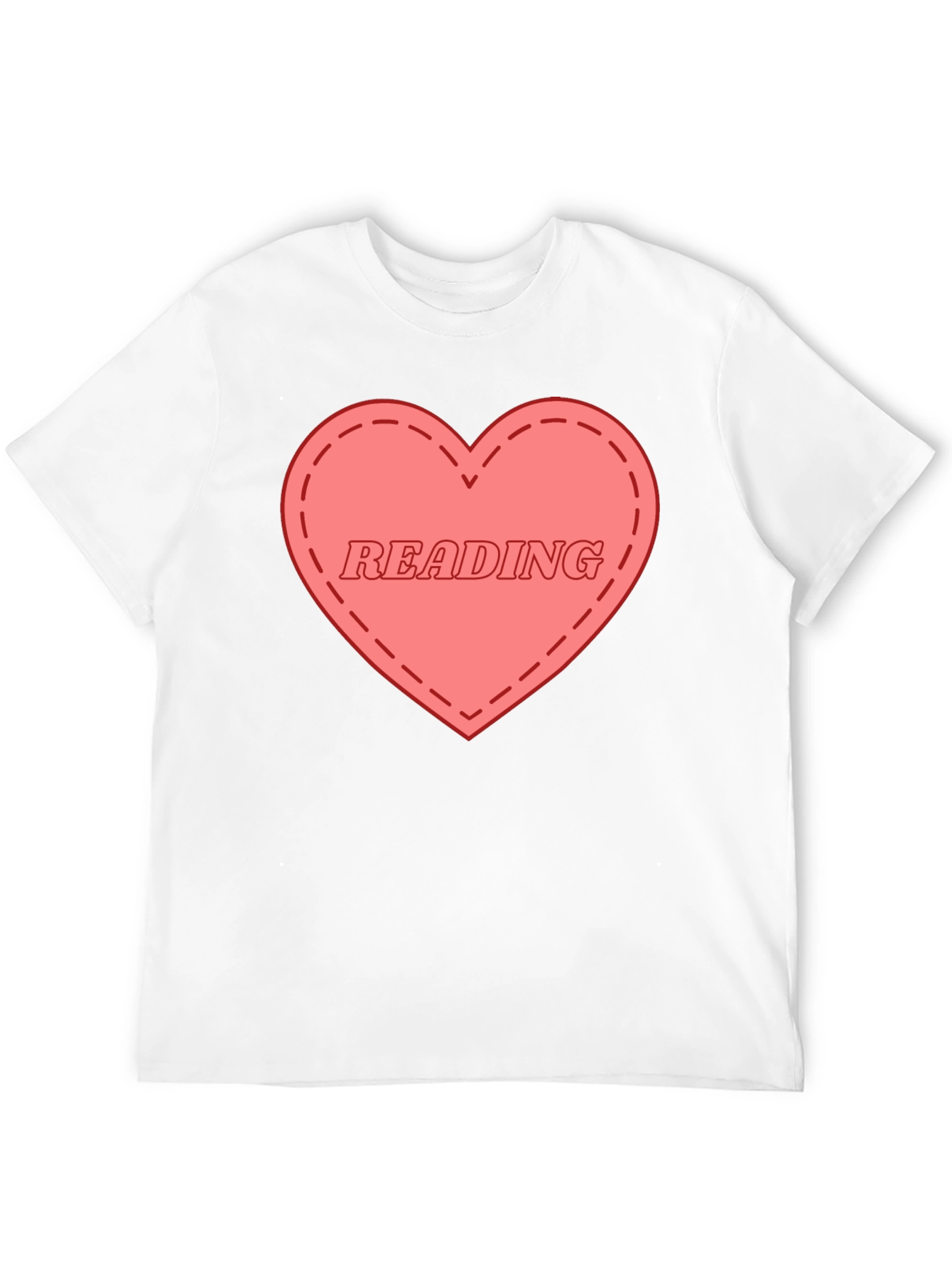 I Love Reading Graphic Tee - Black Cotton