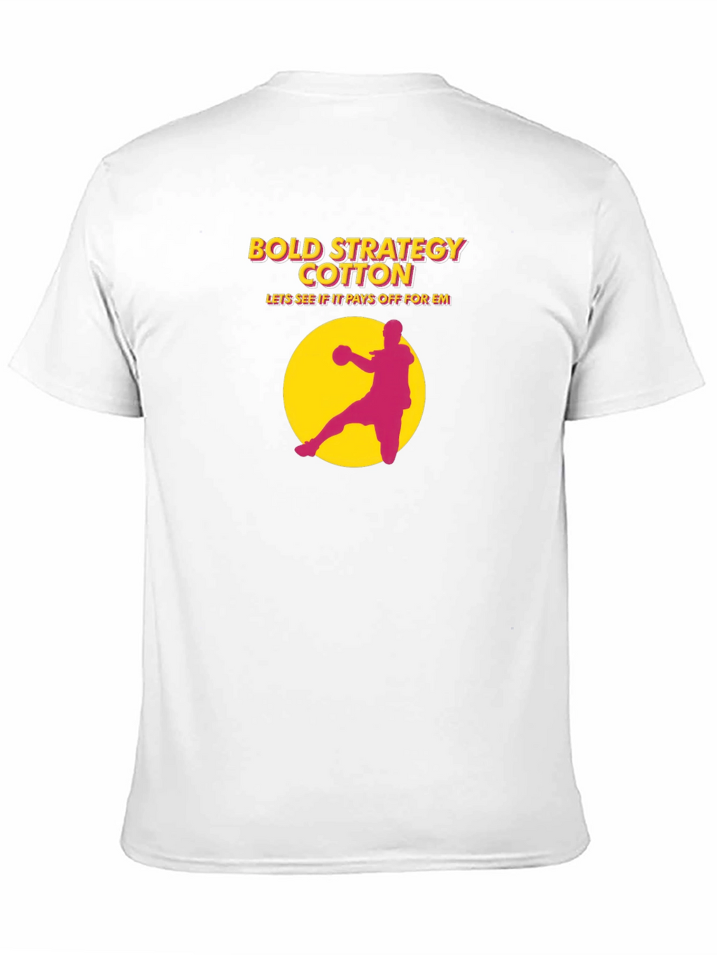 Bold Strategy Cotton Graphic Tee