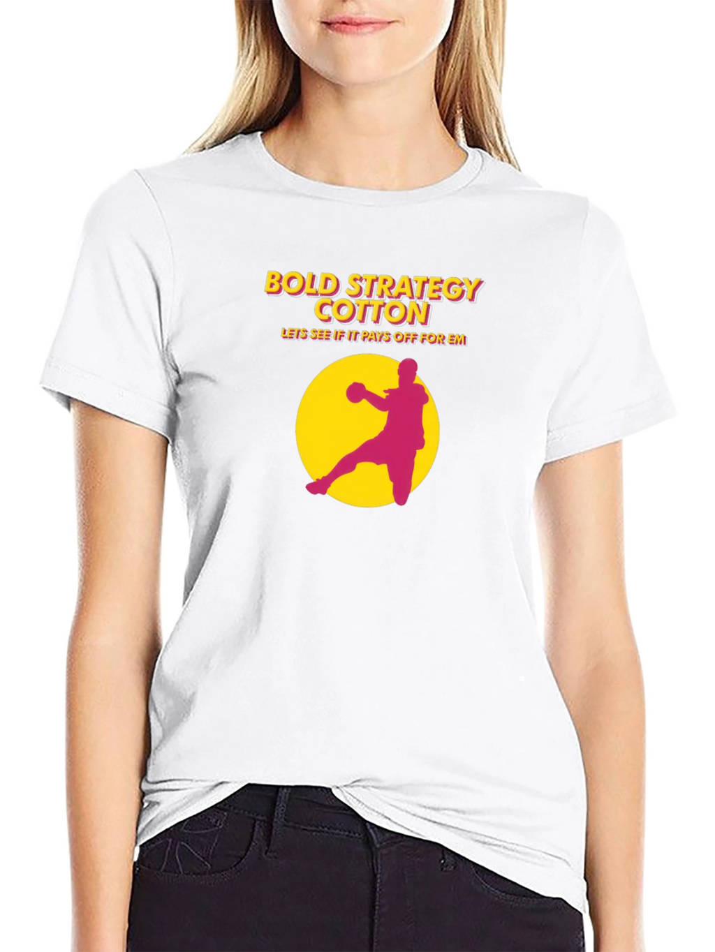 Bold Strategy Cotton Graphic Tee