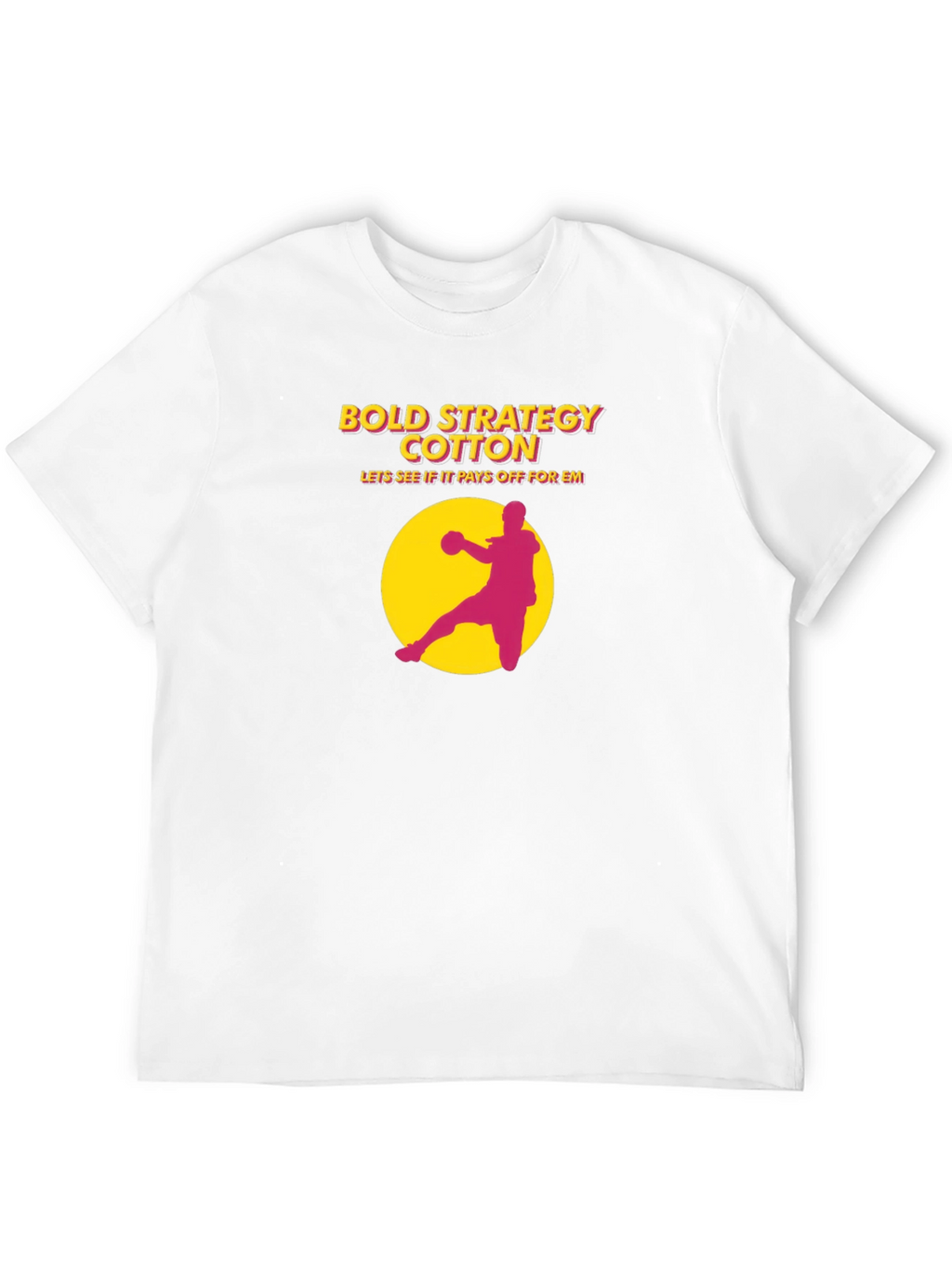 Bold Strategy Cotton Graphic Tee