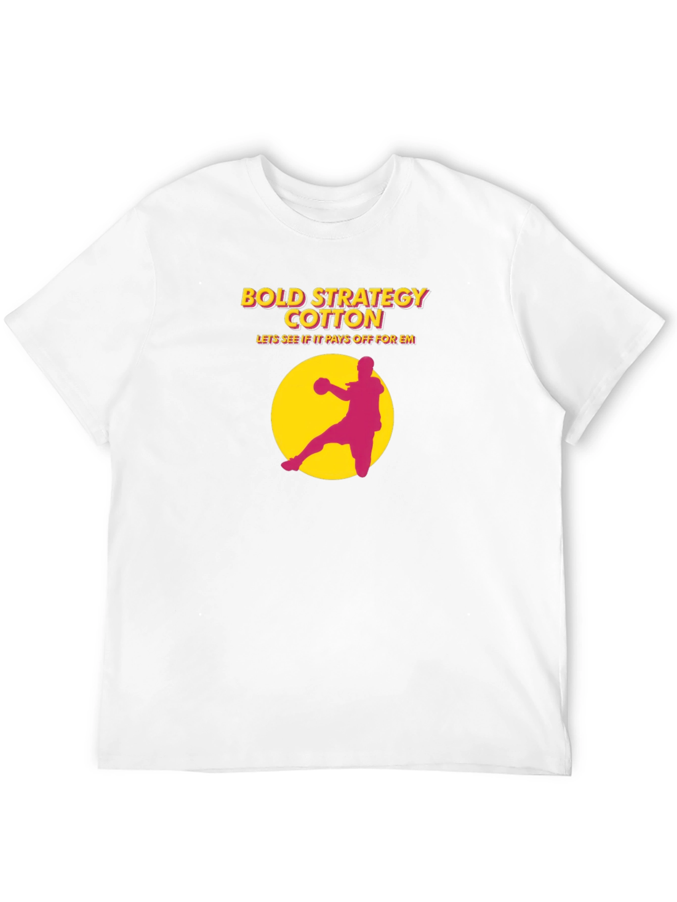 Bold Strategy Cotton Graphic Tee