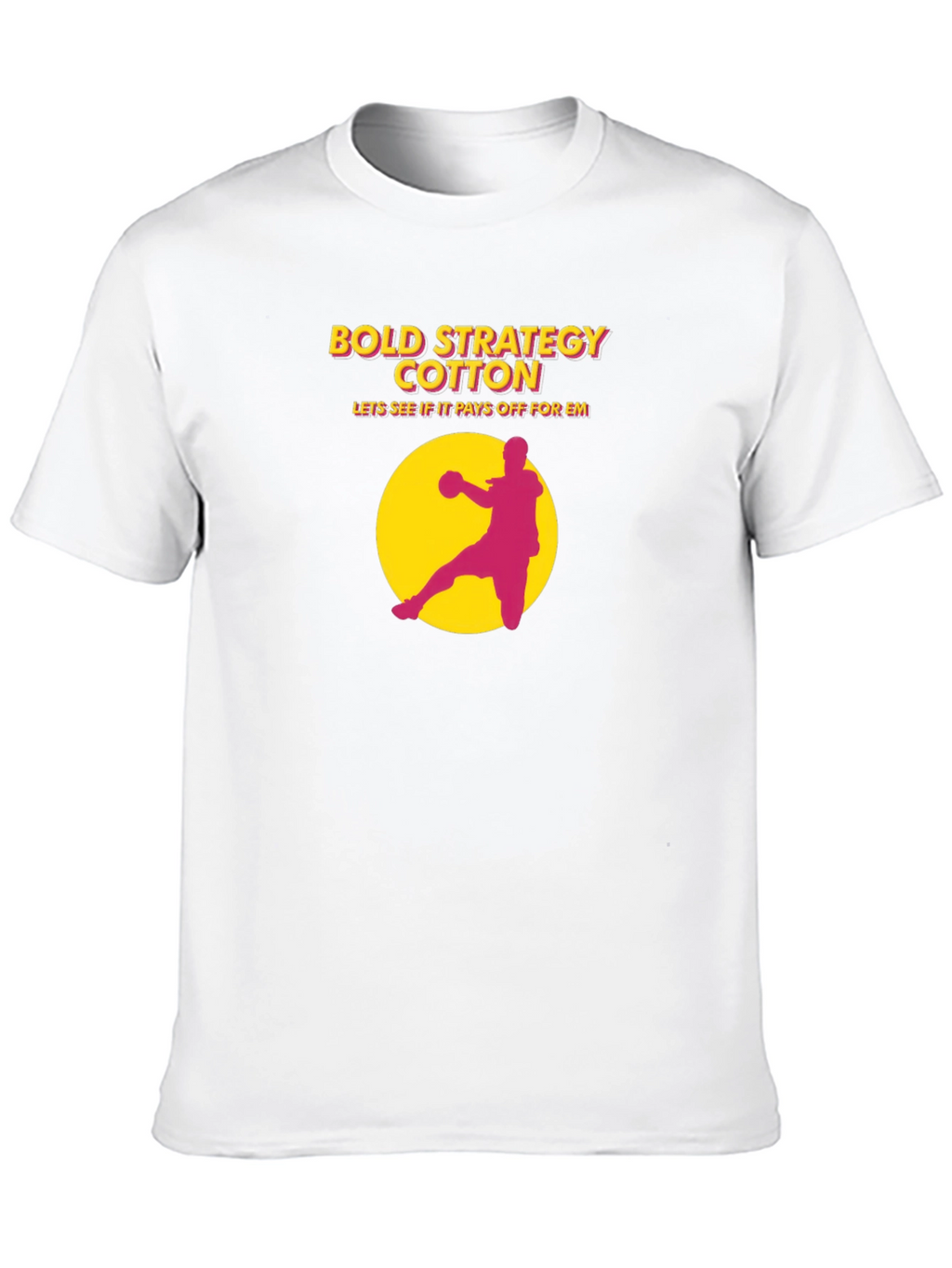 Bold Strategy Cotton Graphic Tee