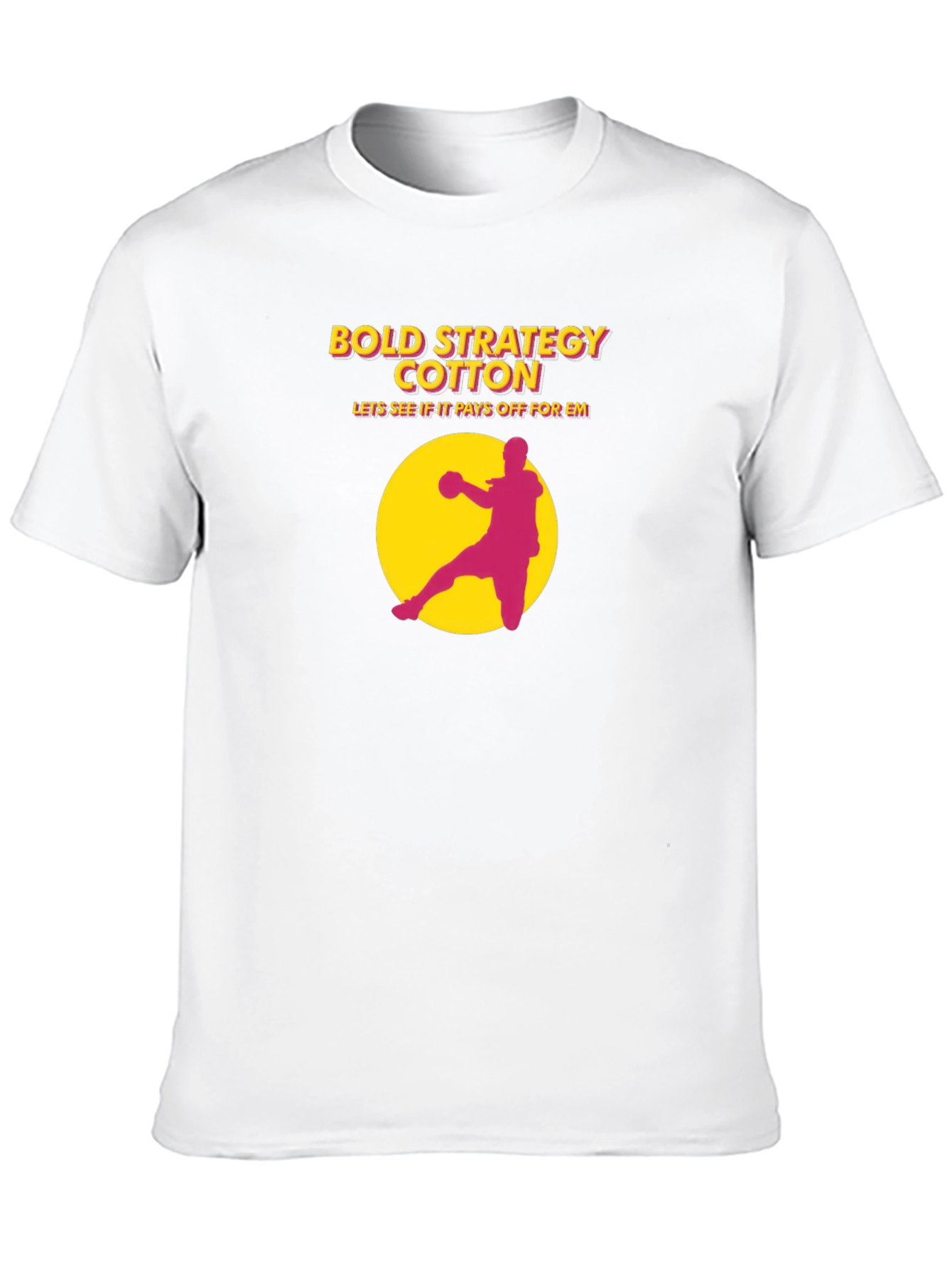 Bold Strategy Cotton Graphic Tee