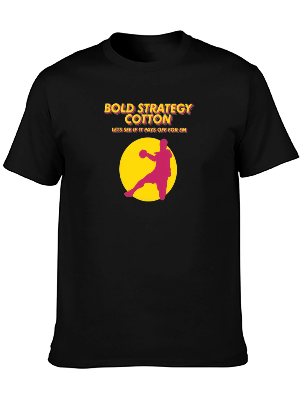 Bold Strategy Cotton Graphic Tee