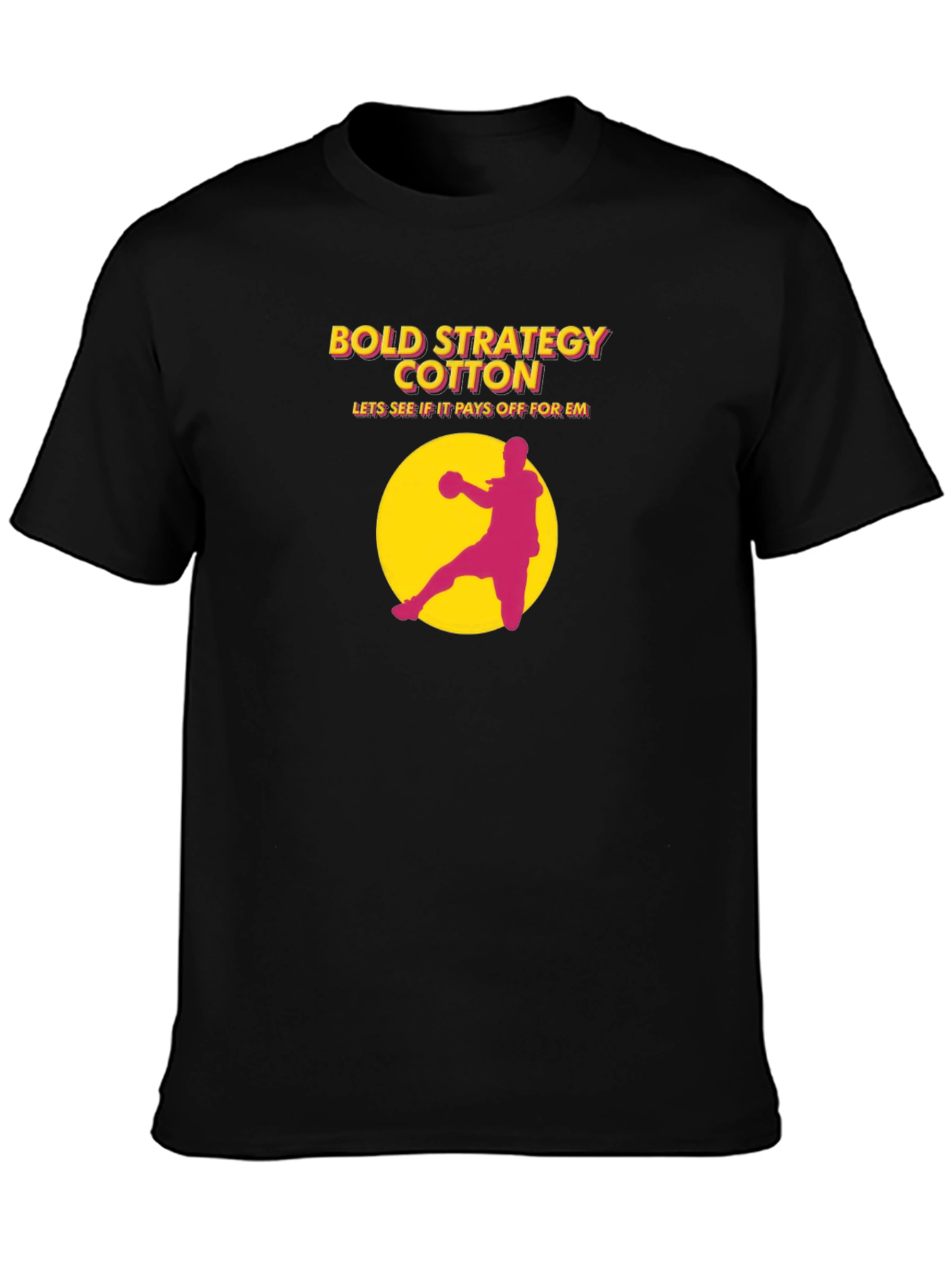 Bold Strategy Cotton Graphic Tee