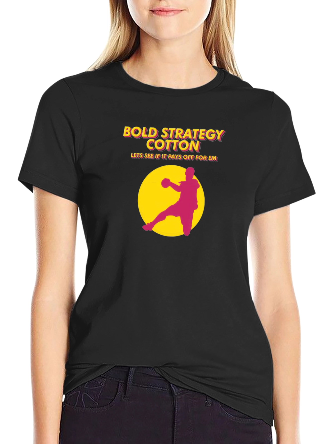 Bold Strategy Cotton Graphic Tee