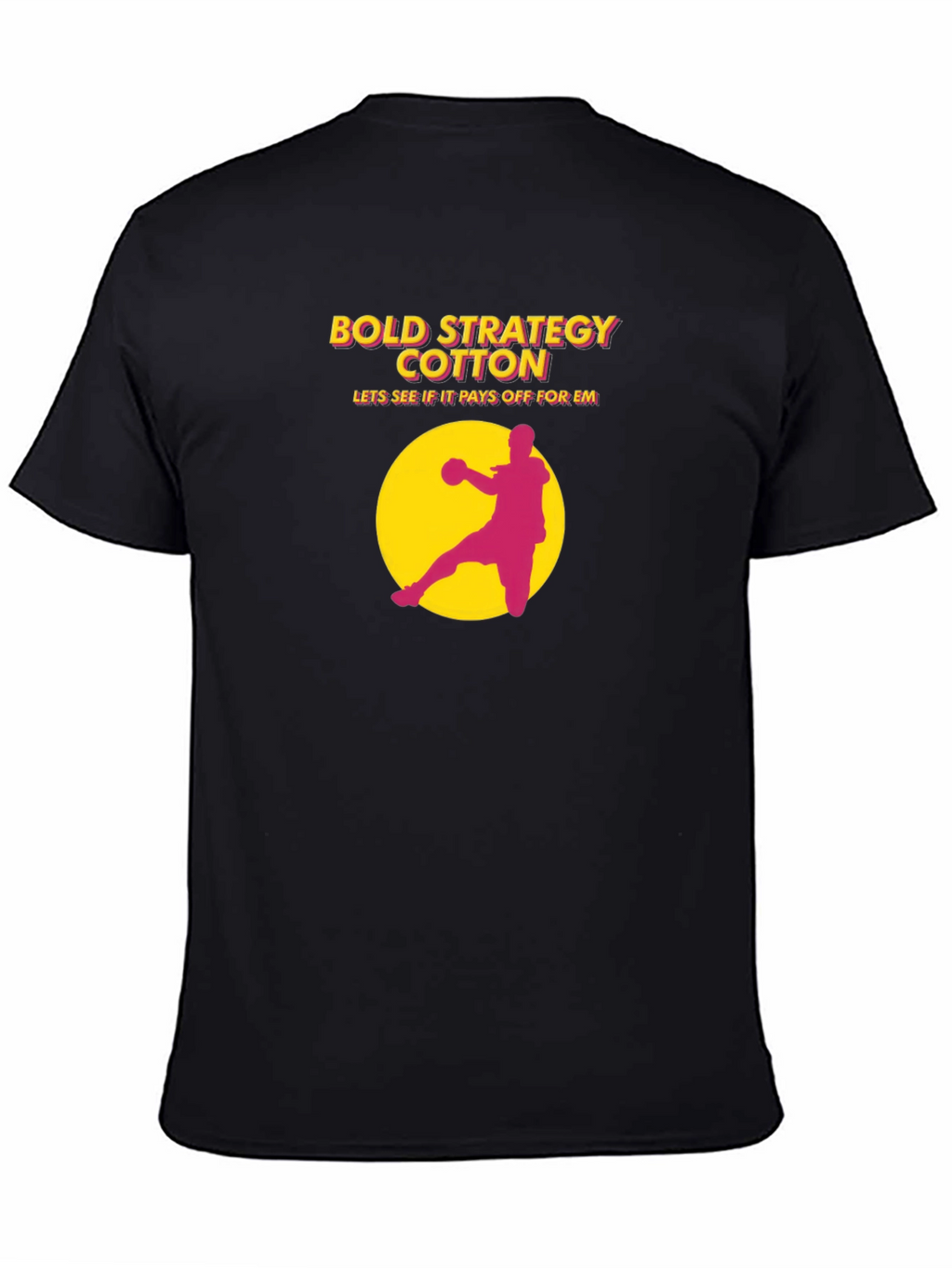 Bold Strategy Cotton Graphic Tee