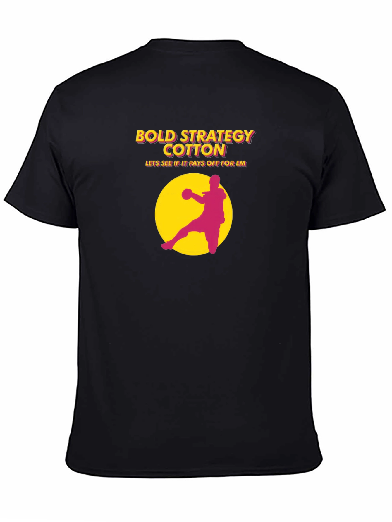 Bold Strategy Cotton Graphic Tee