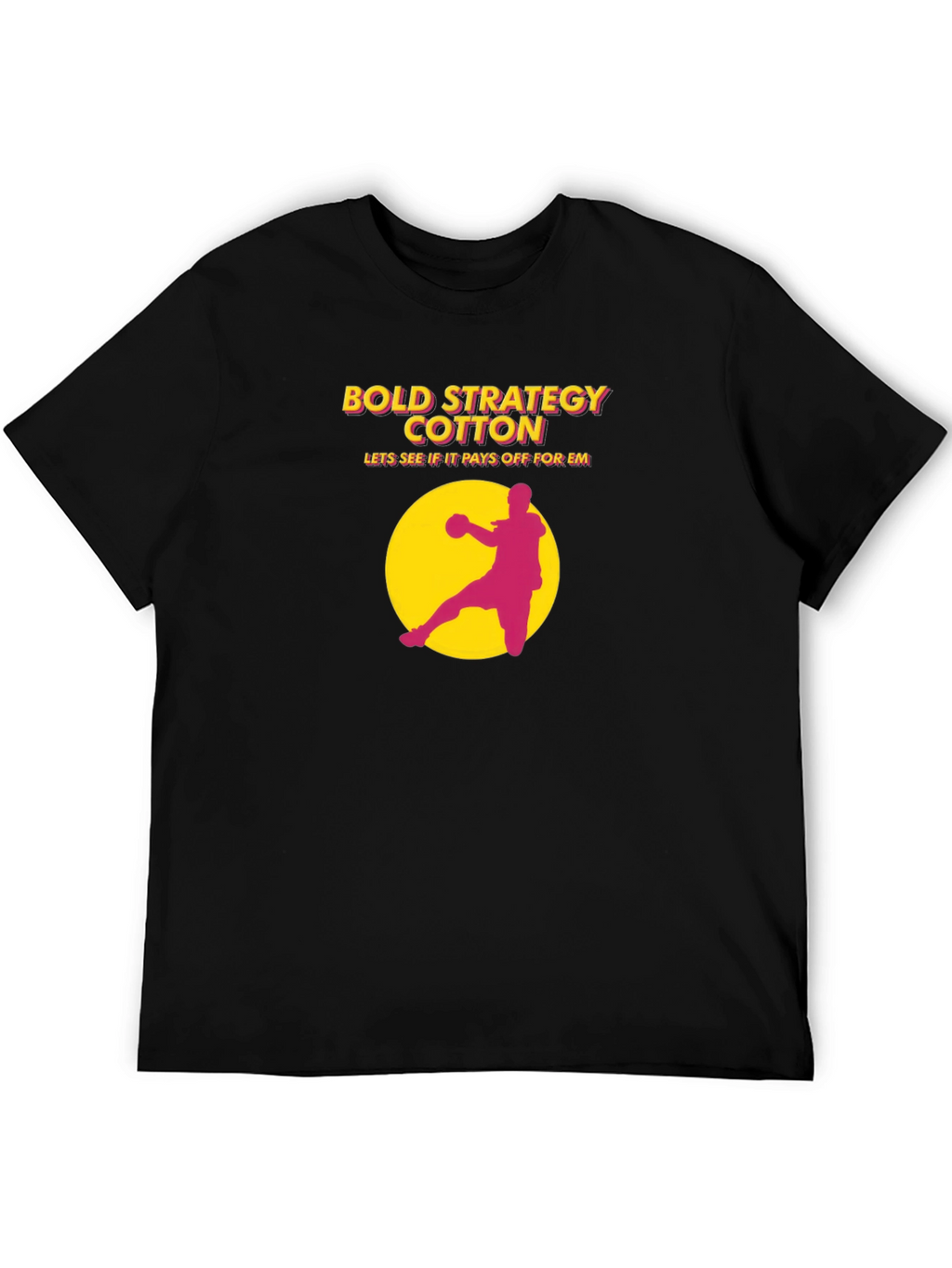 Bold Strategy Cotton Graphic Tee