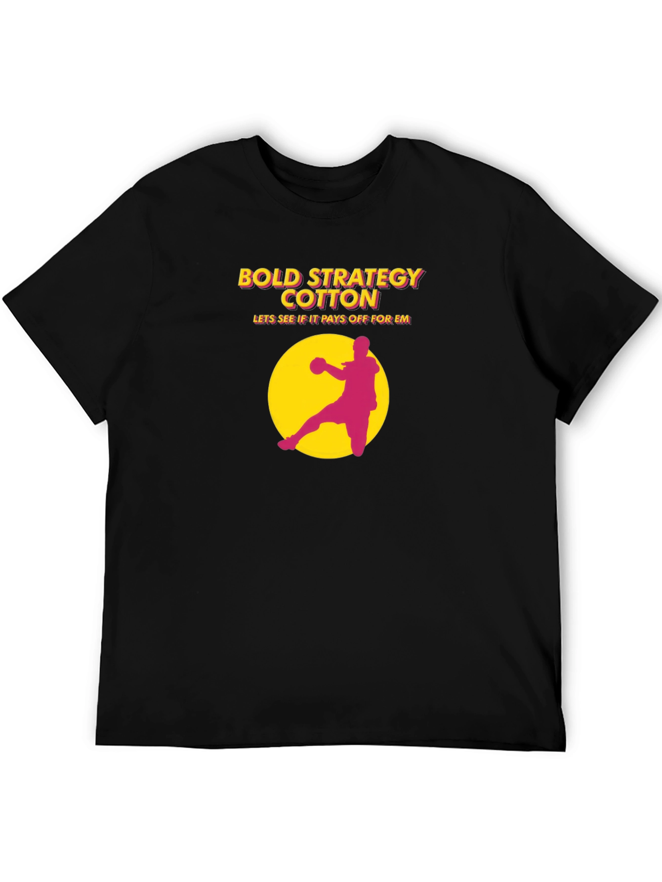 Bold Strategy Cotton Graphic Tee